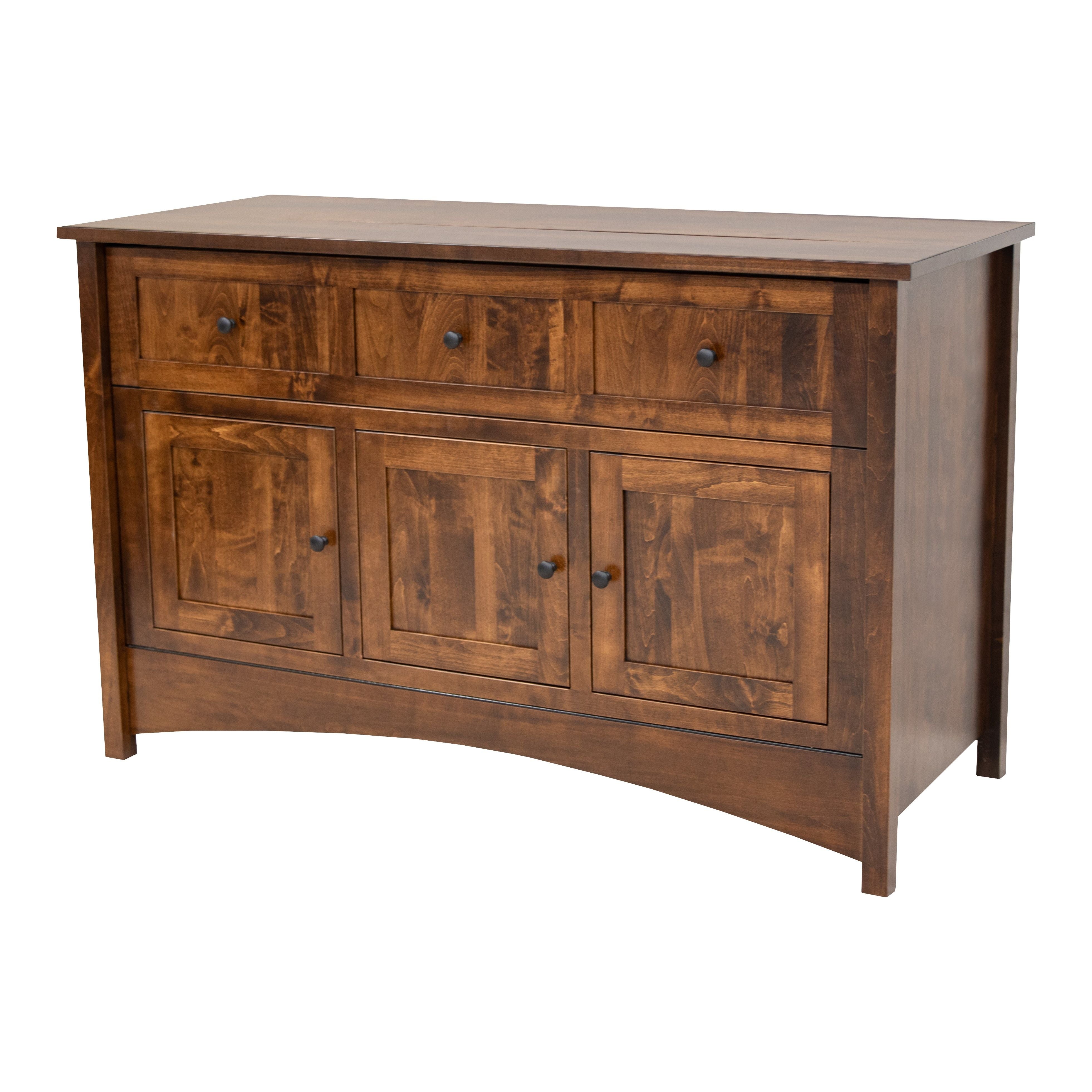 Mission Style Murphy Bed Cabinet