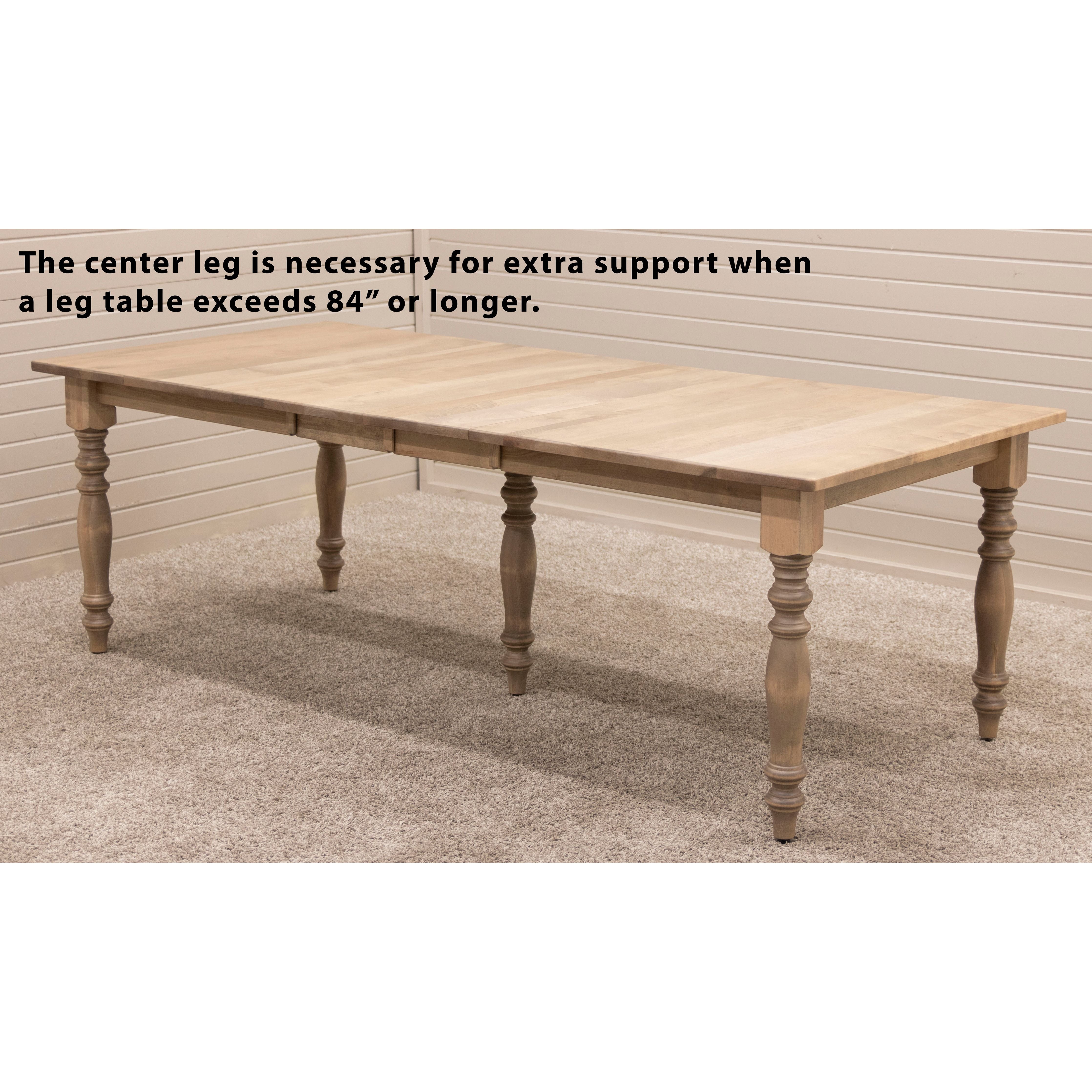 Modern Farm Leg Walnut Wood Extending Dining Table | NAT