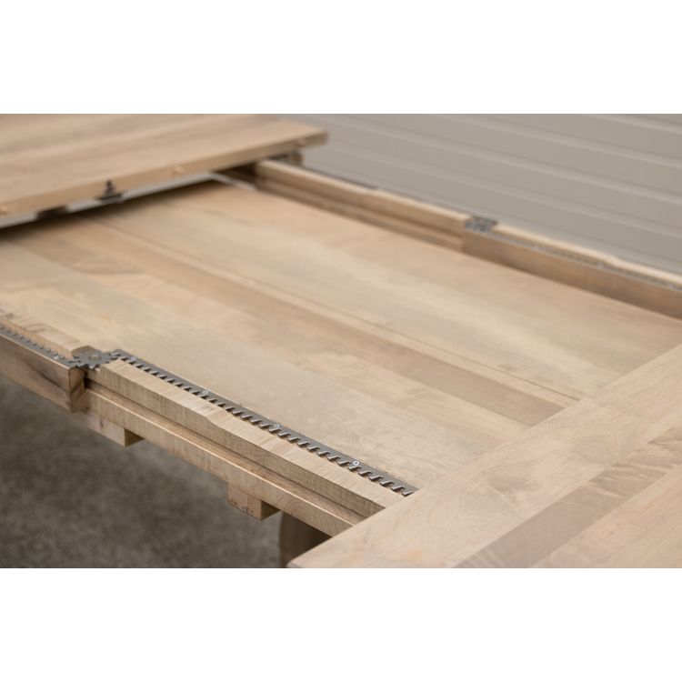 Shaker Mid Century Hickory Wood Dining Table | MC