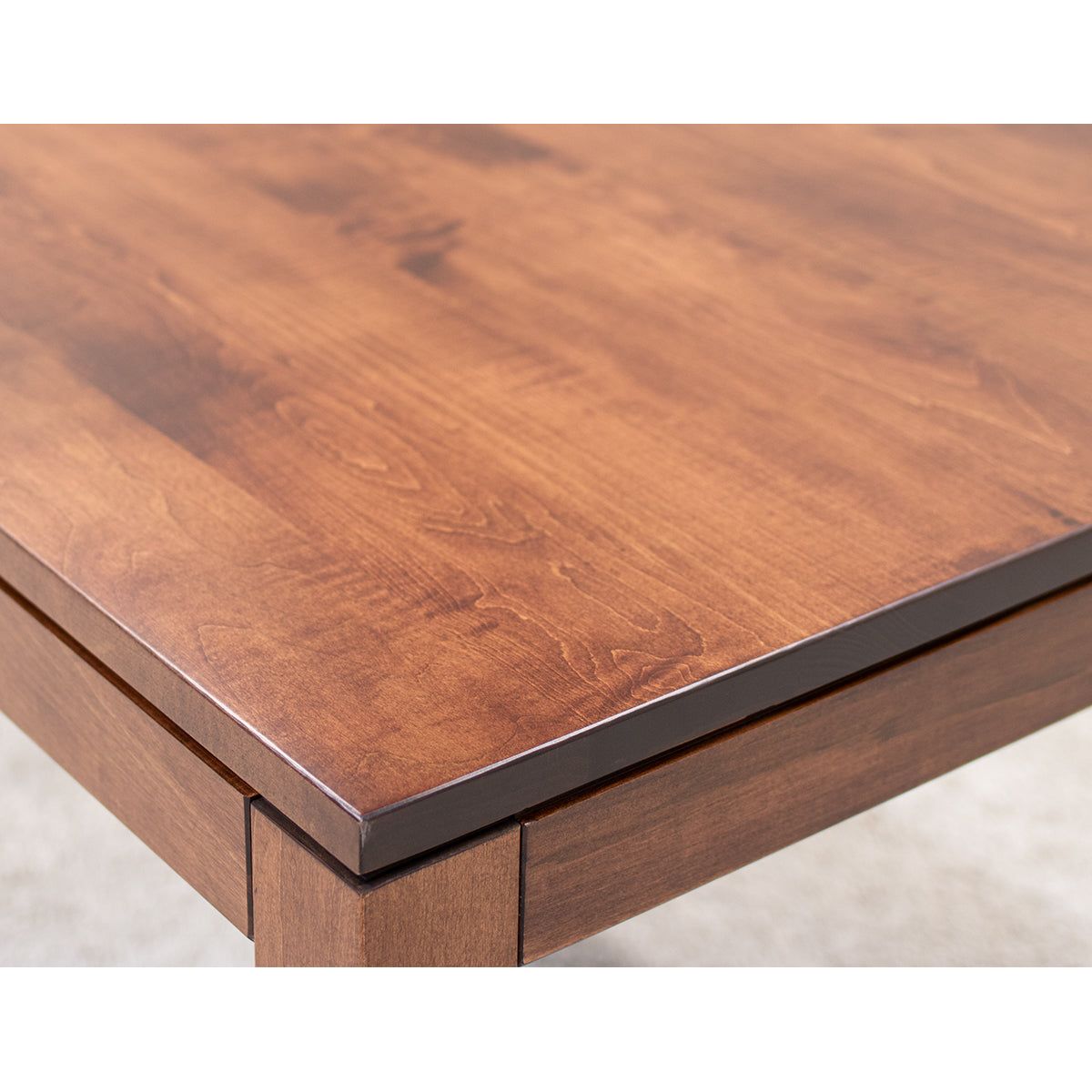 Monroe Mid Century Maple Wood Dining Table | BOS