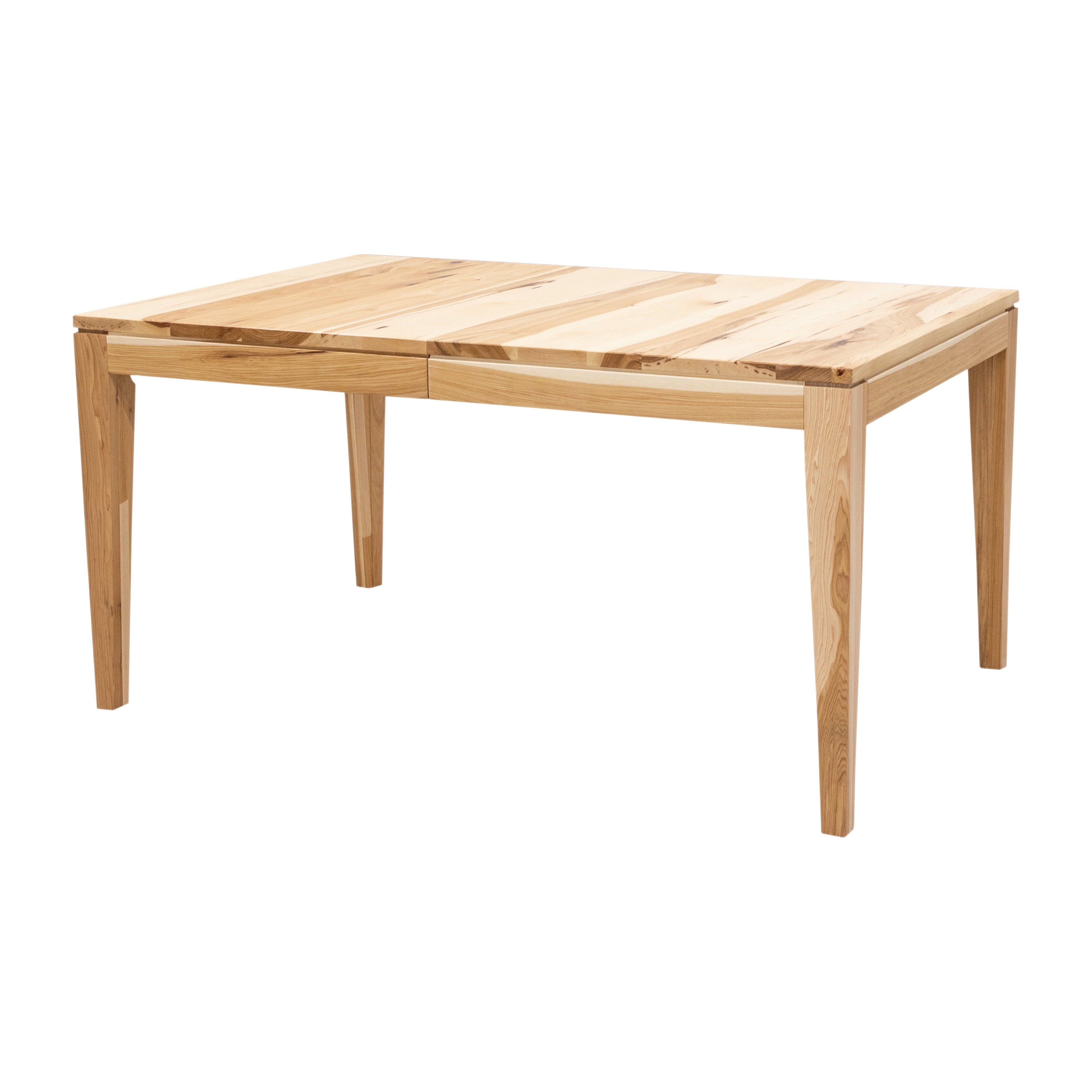 Monroe Mid Century Hickory Wood Dining Table | NAT