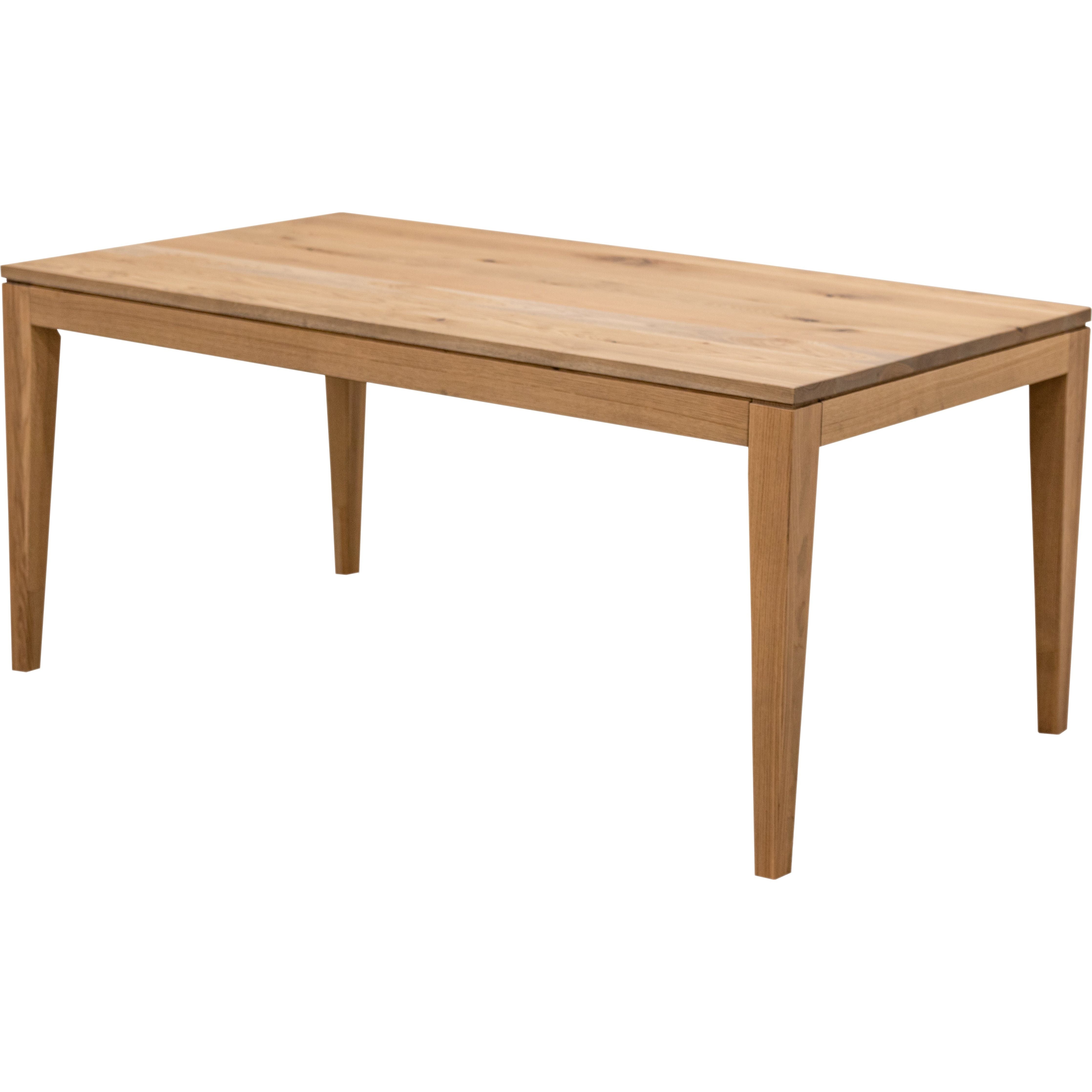 Monroe Mid-Century Modern White Oak Dining Set for 6-10