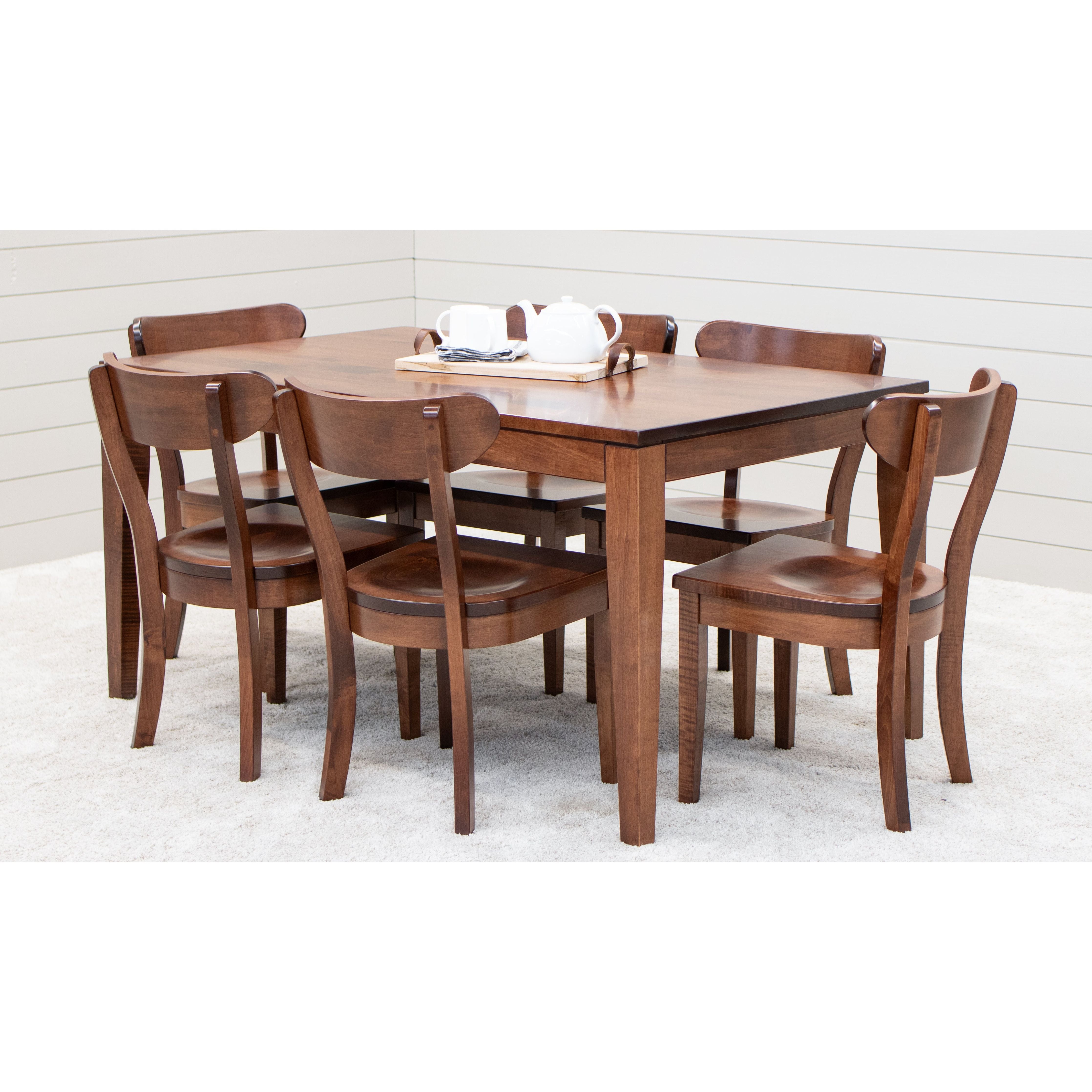 Windsor Maple Wood Mid Century Side Dining Chair | BOS