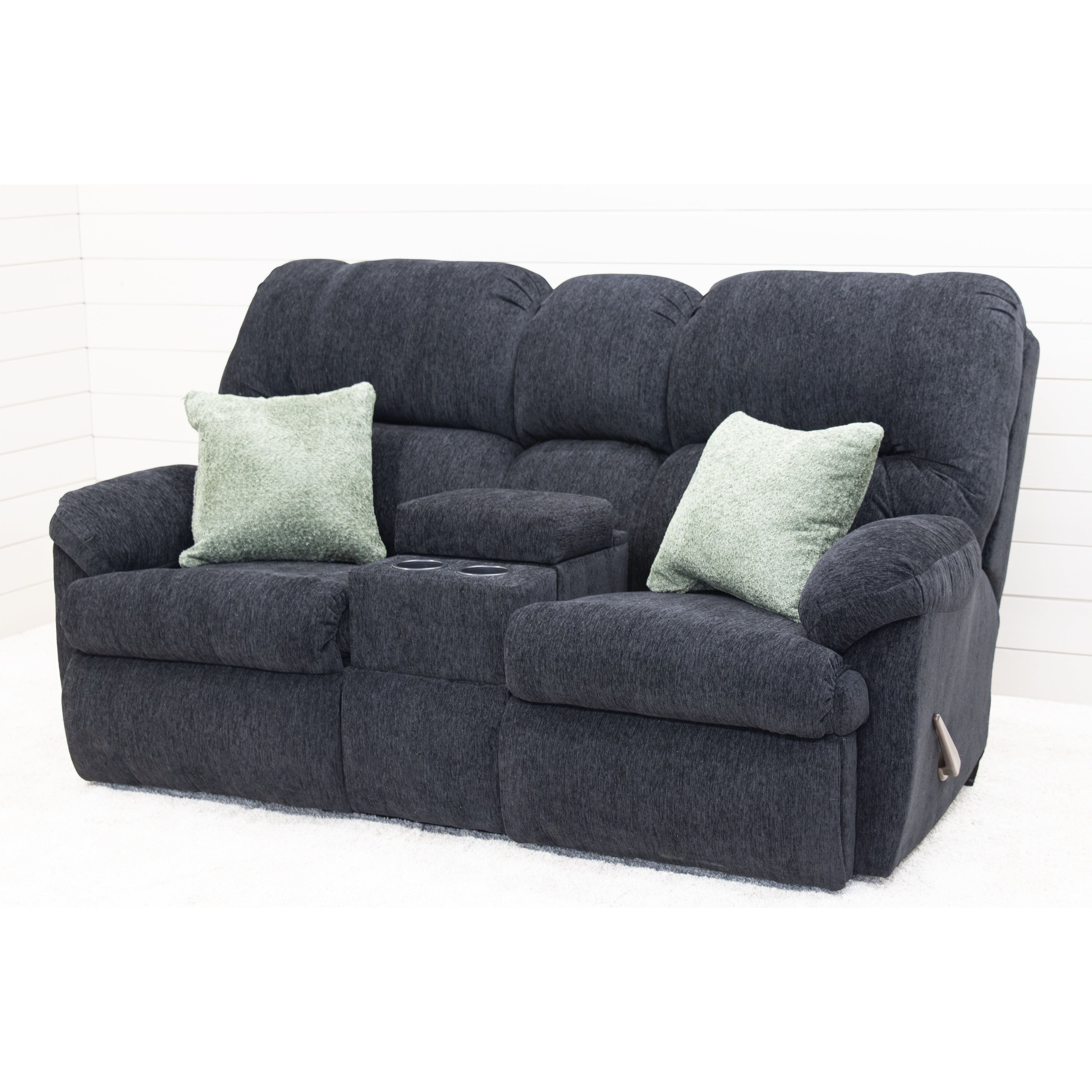 Montana Custom Reclining Loveseat with Console | 16-130