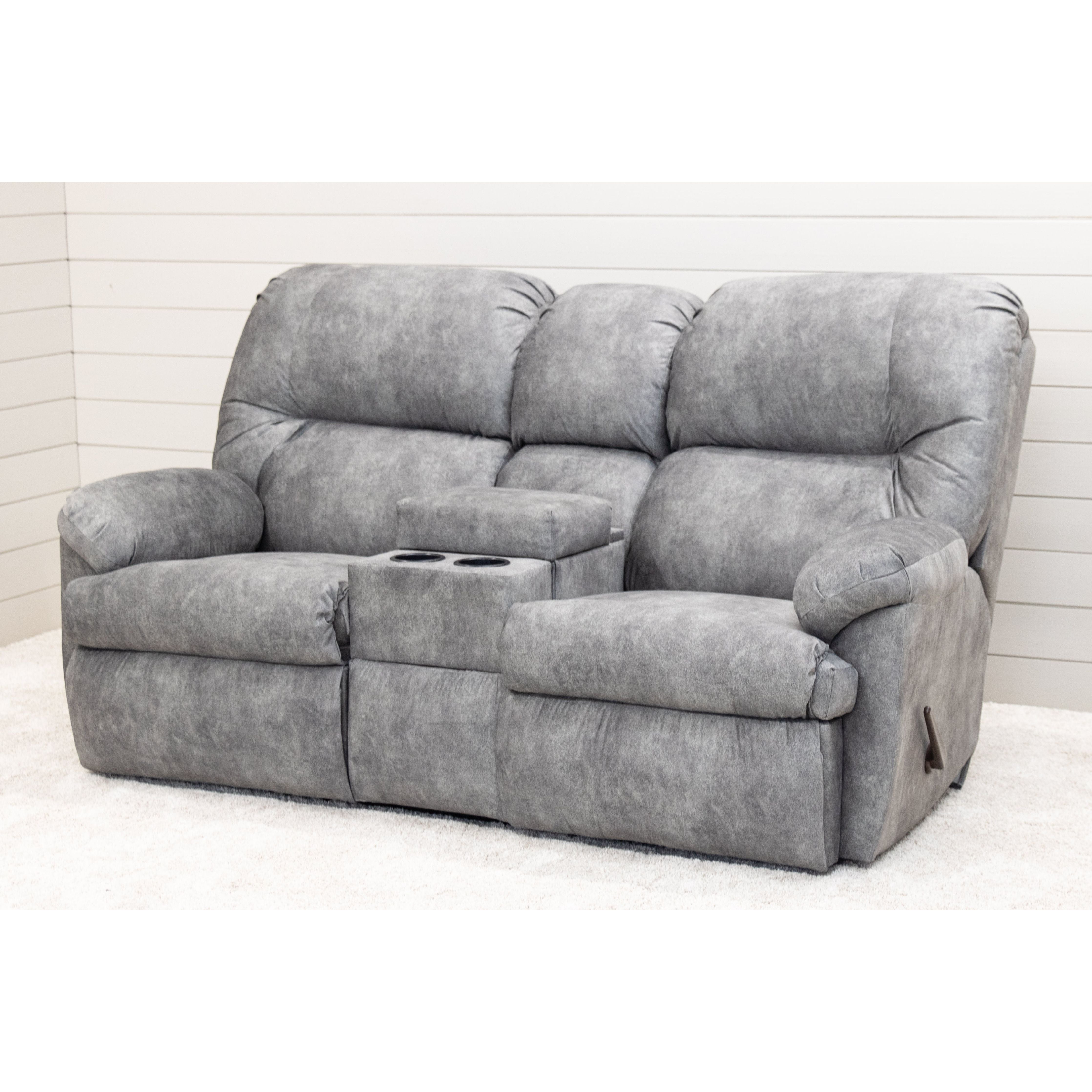 Montana Custom Reclining Loveseat with Console | 22-66