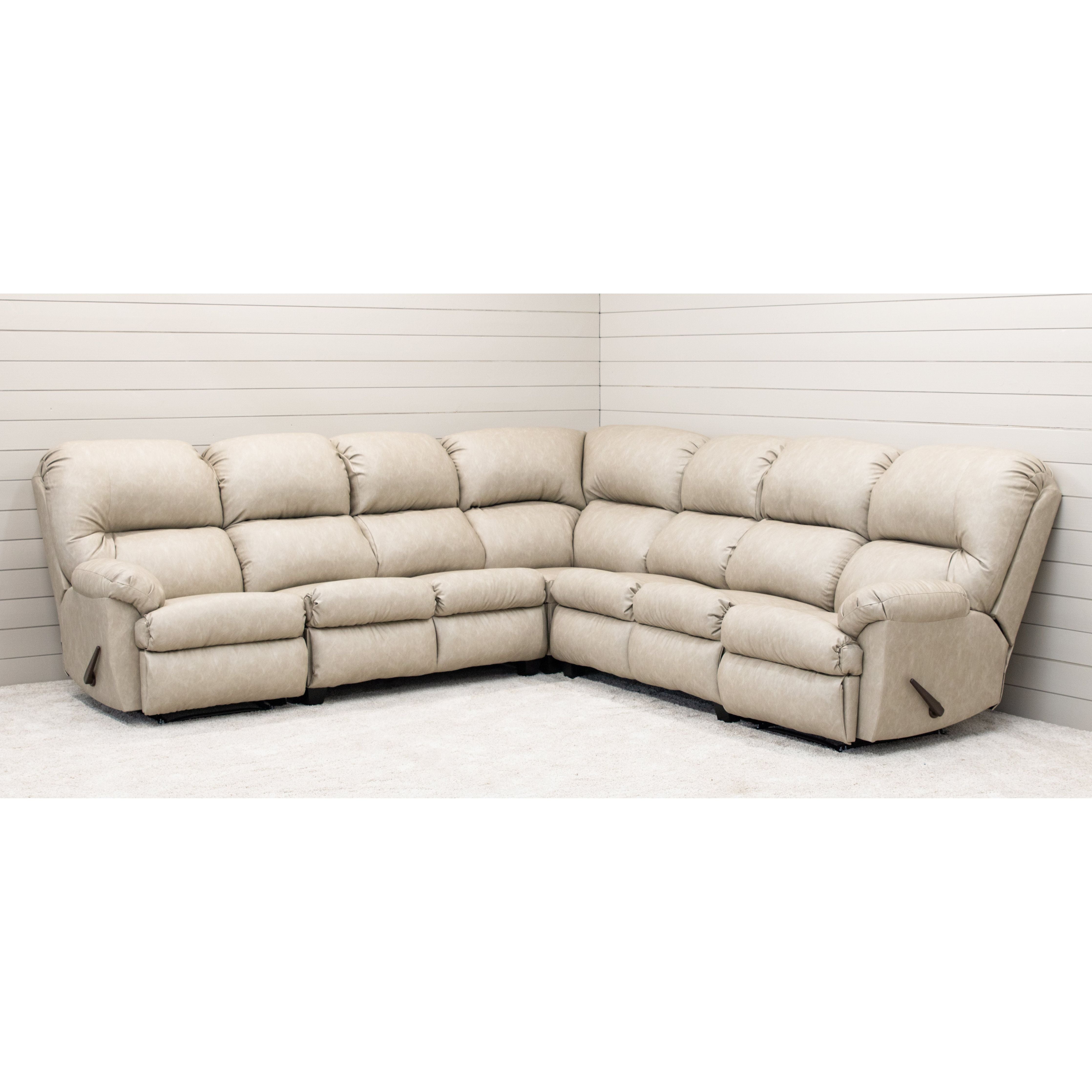 Montana Custom Reclining Sectional | 4-148