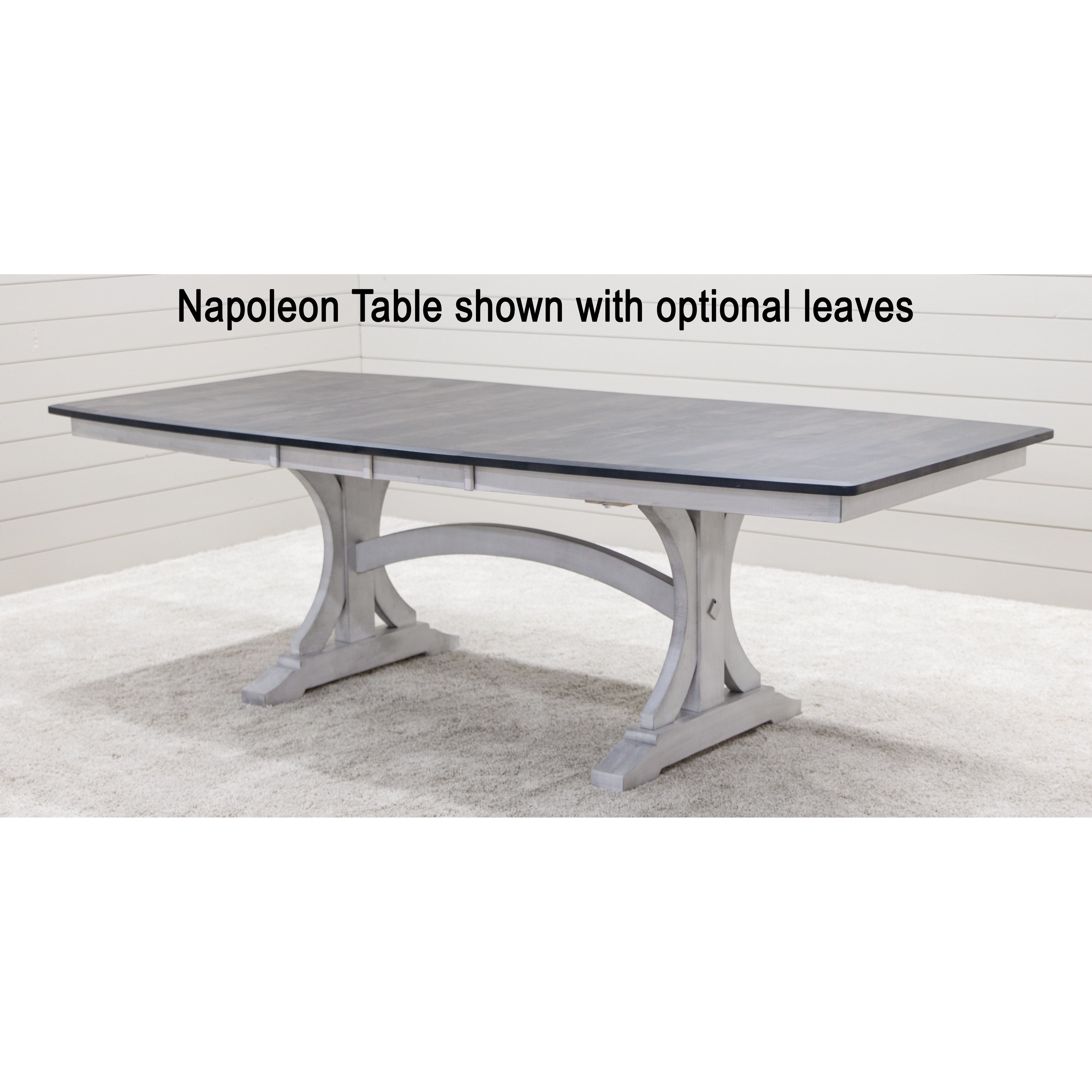 Napoleon Maple Wood Extending Dining Table | SP-Burn