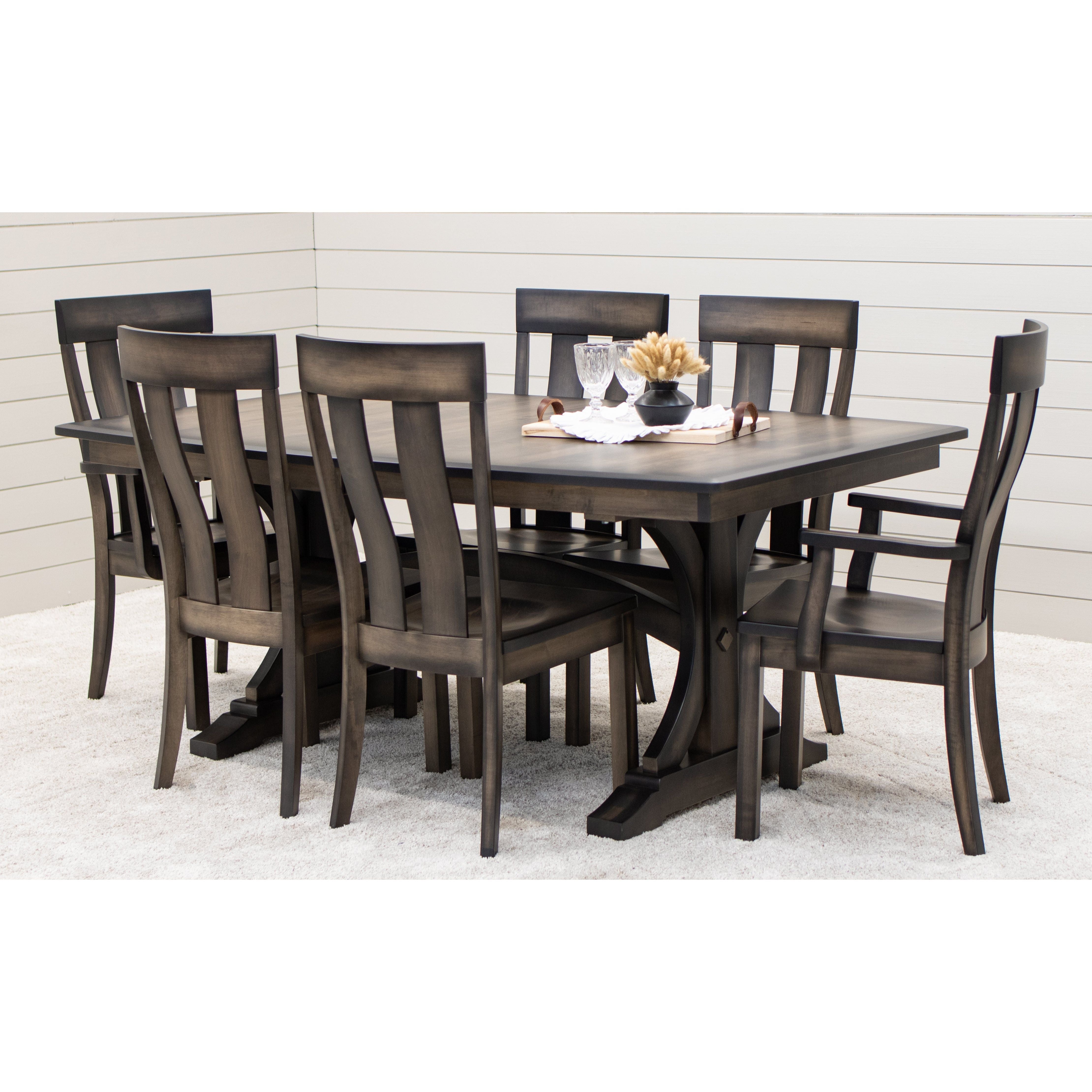 Hampton Maple Wood Side Dining Chair | SP-Burn