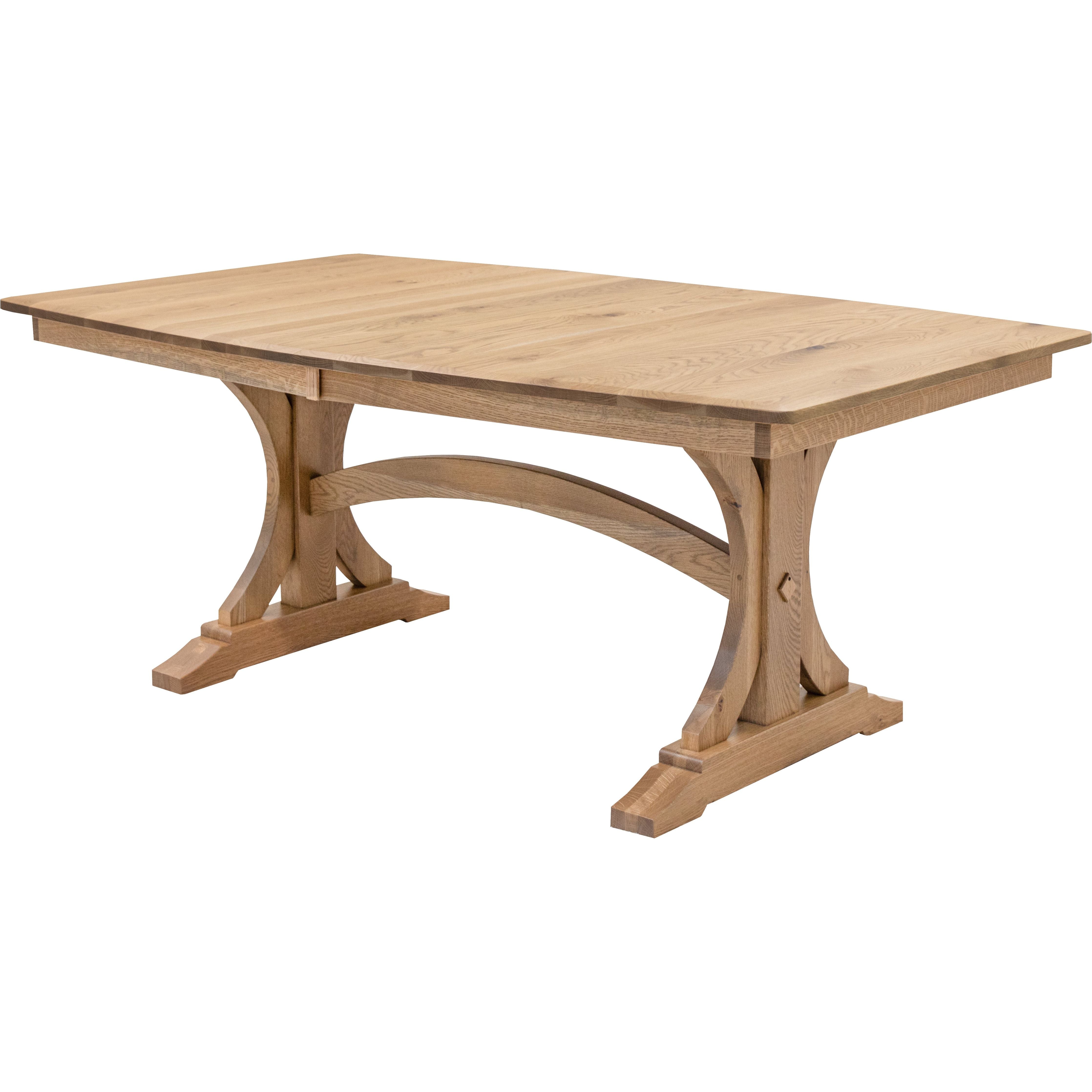 Napoleon Extendable Modern White Oak Dining Set for 6-10