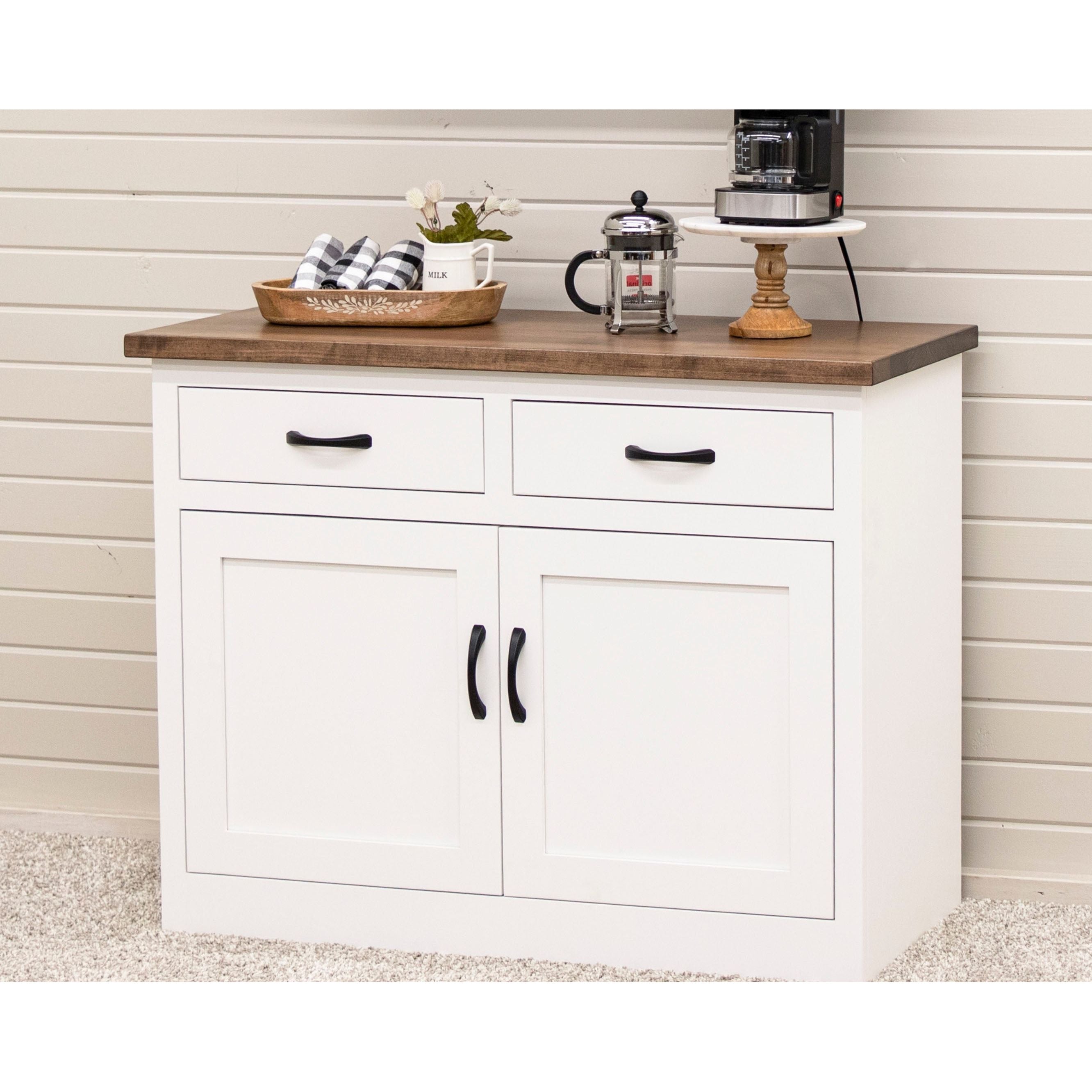 Newport White & Wood Coffee Bar | M-DW&CO