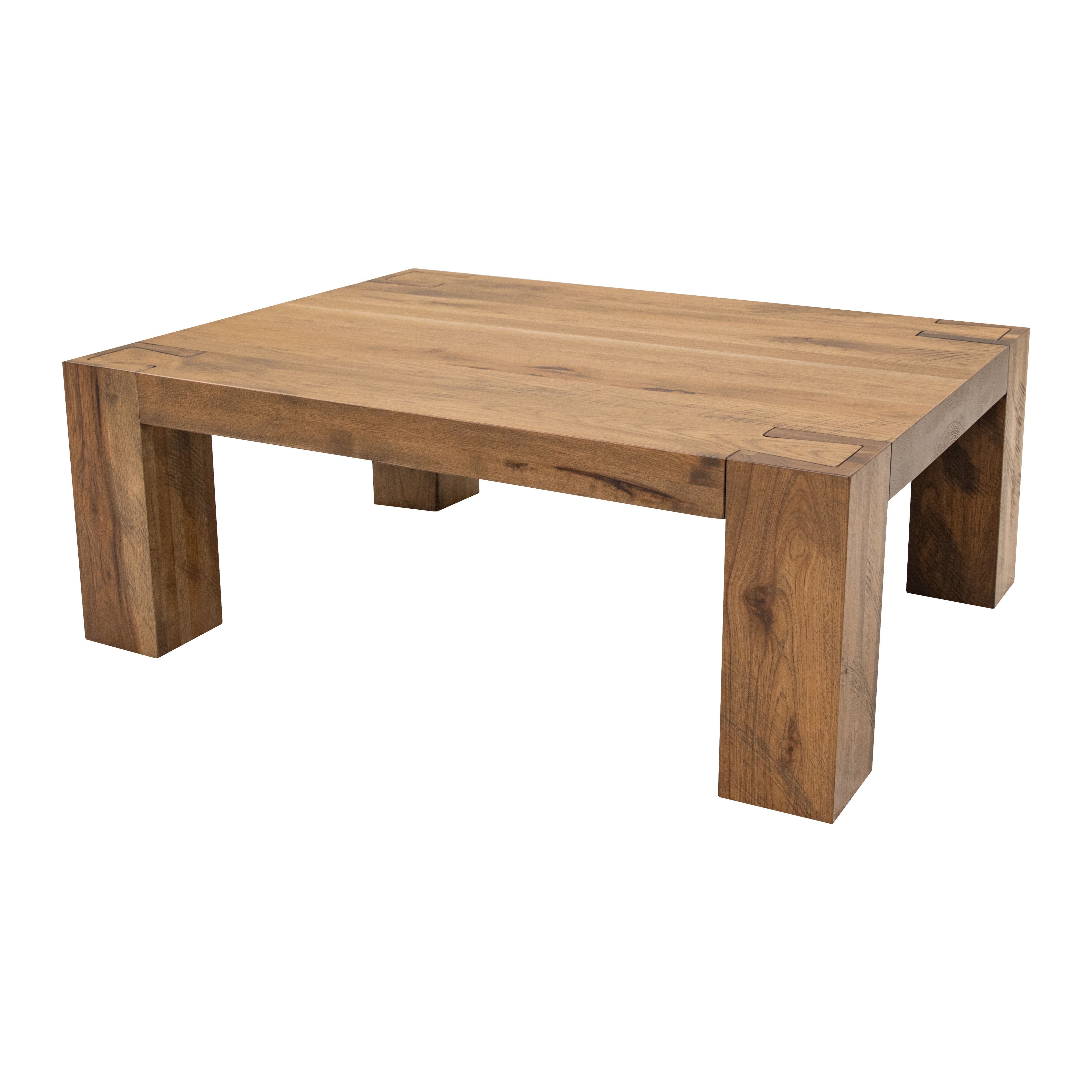 Oxford Hickory Wood Coffee Table | CO