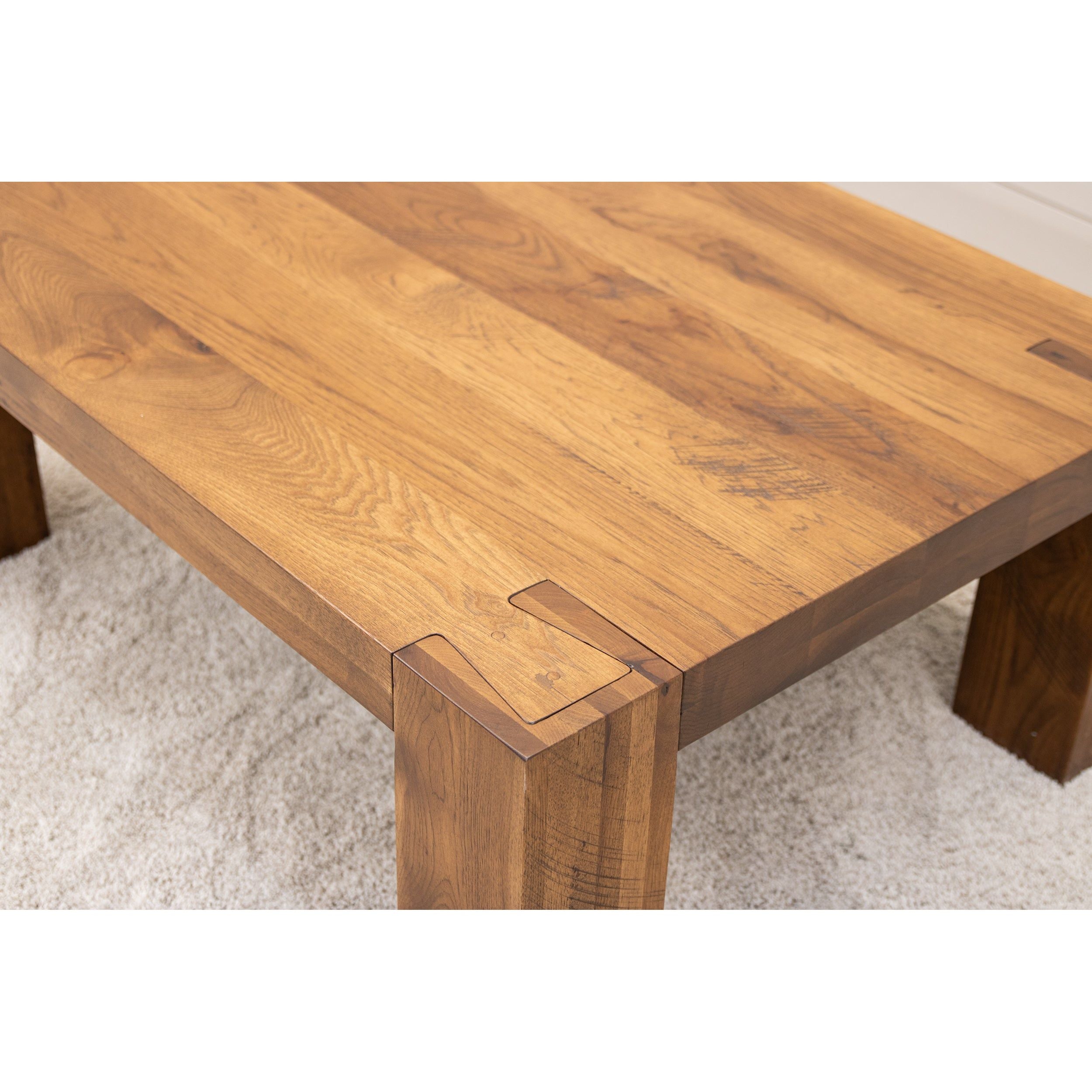 Oxford Hickory Wood Coffee Table | HC