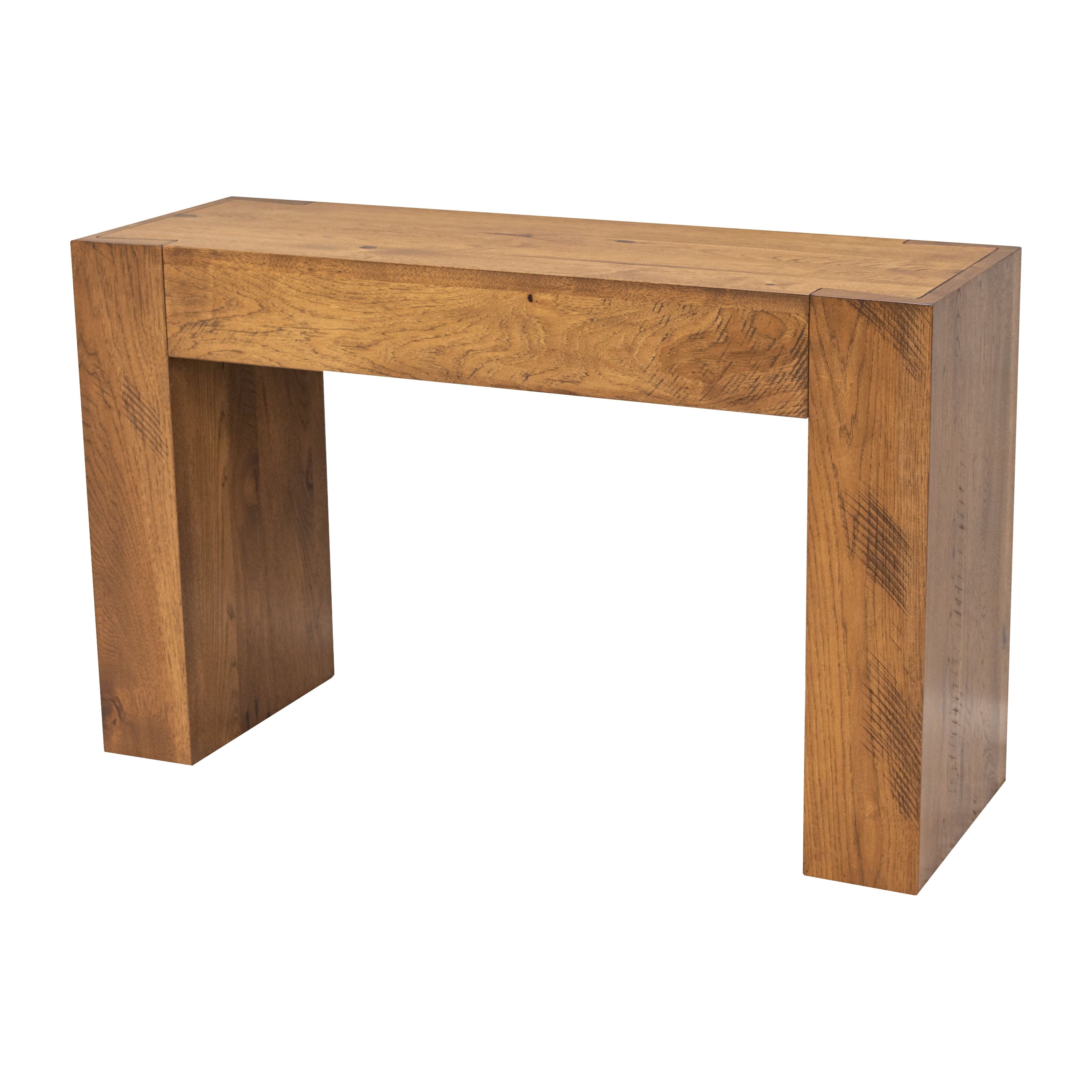Oxford Hickory Wood Sofa Table | HC