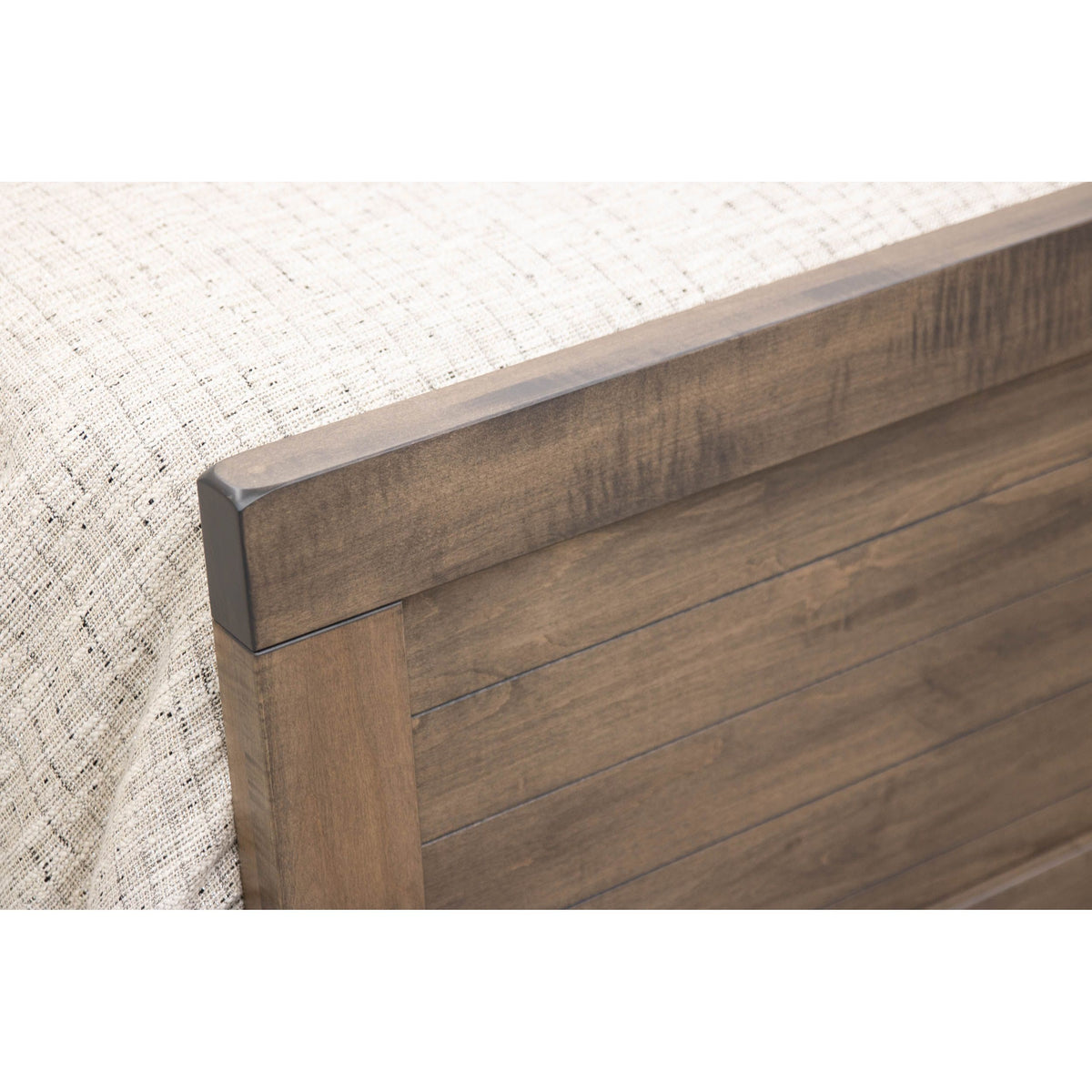 Portland Queen Maple Wood Storage Platform Bed | SP
