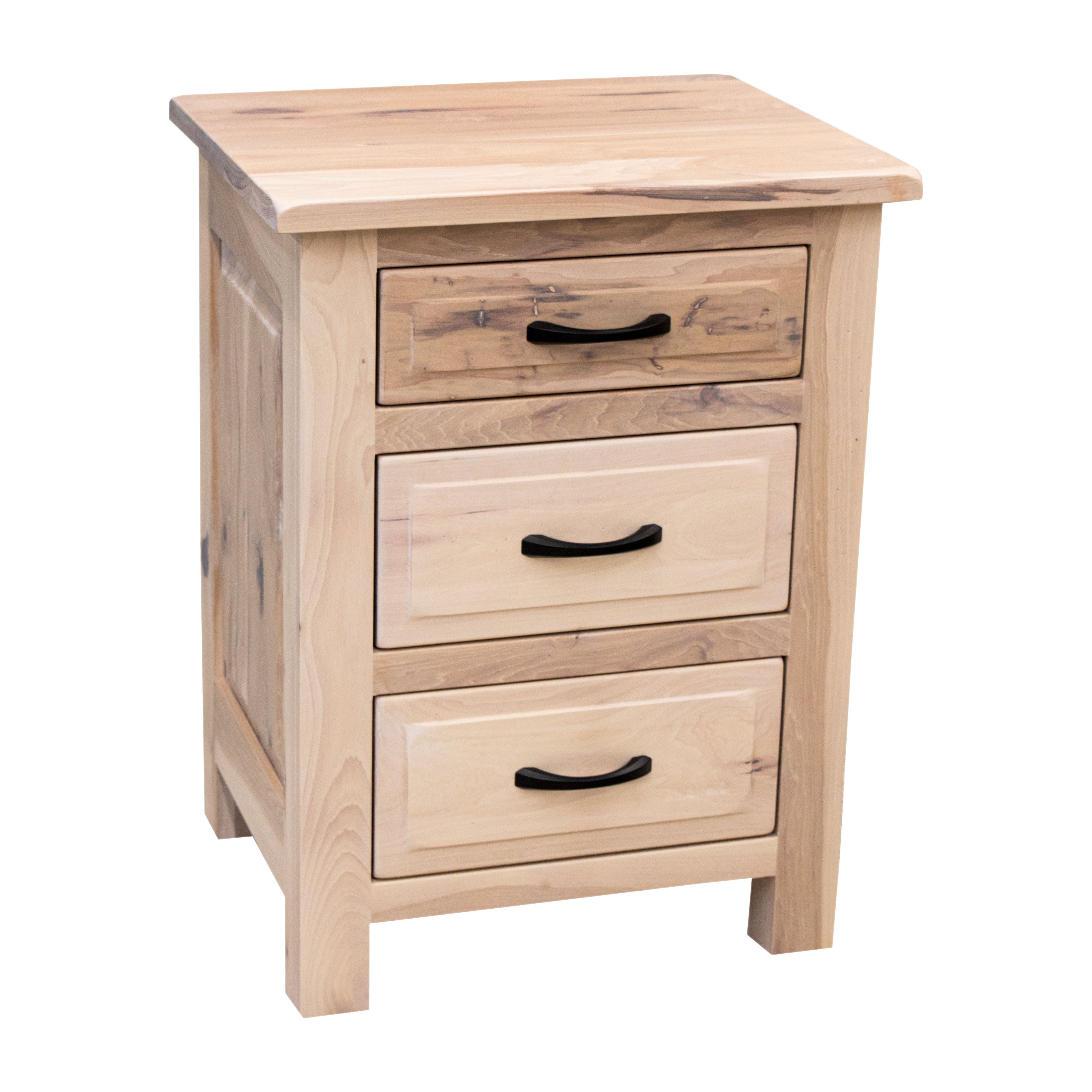 Savannah Rustic 3-Drawer Nightstand