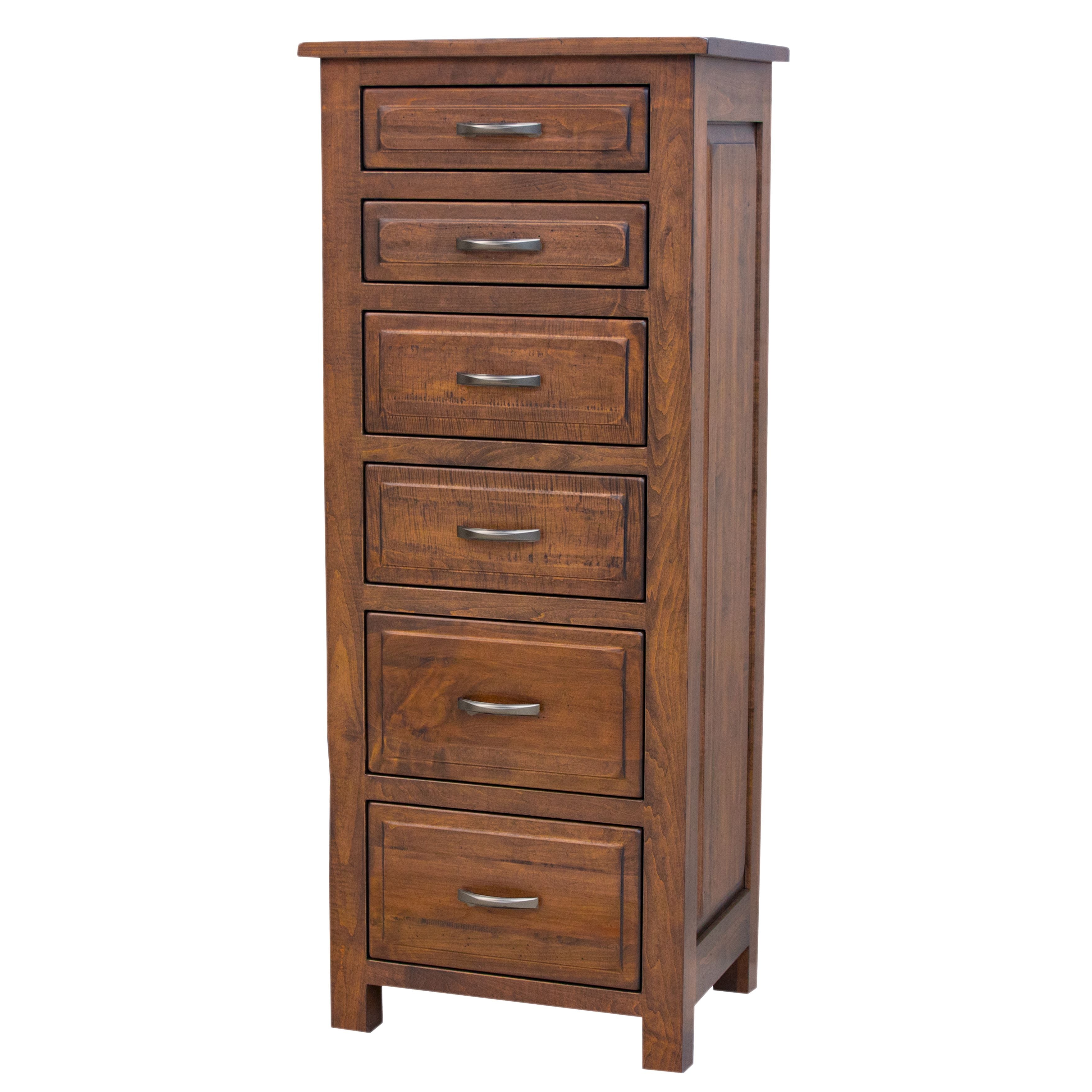 Savannah Rustic 6-Drawer Lingerie Dresser