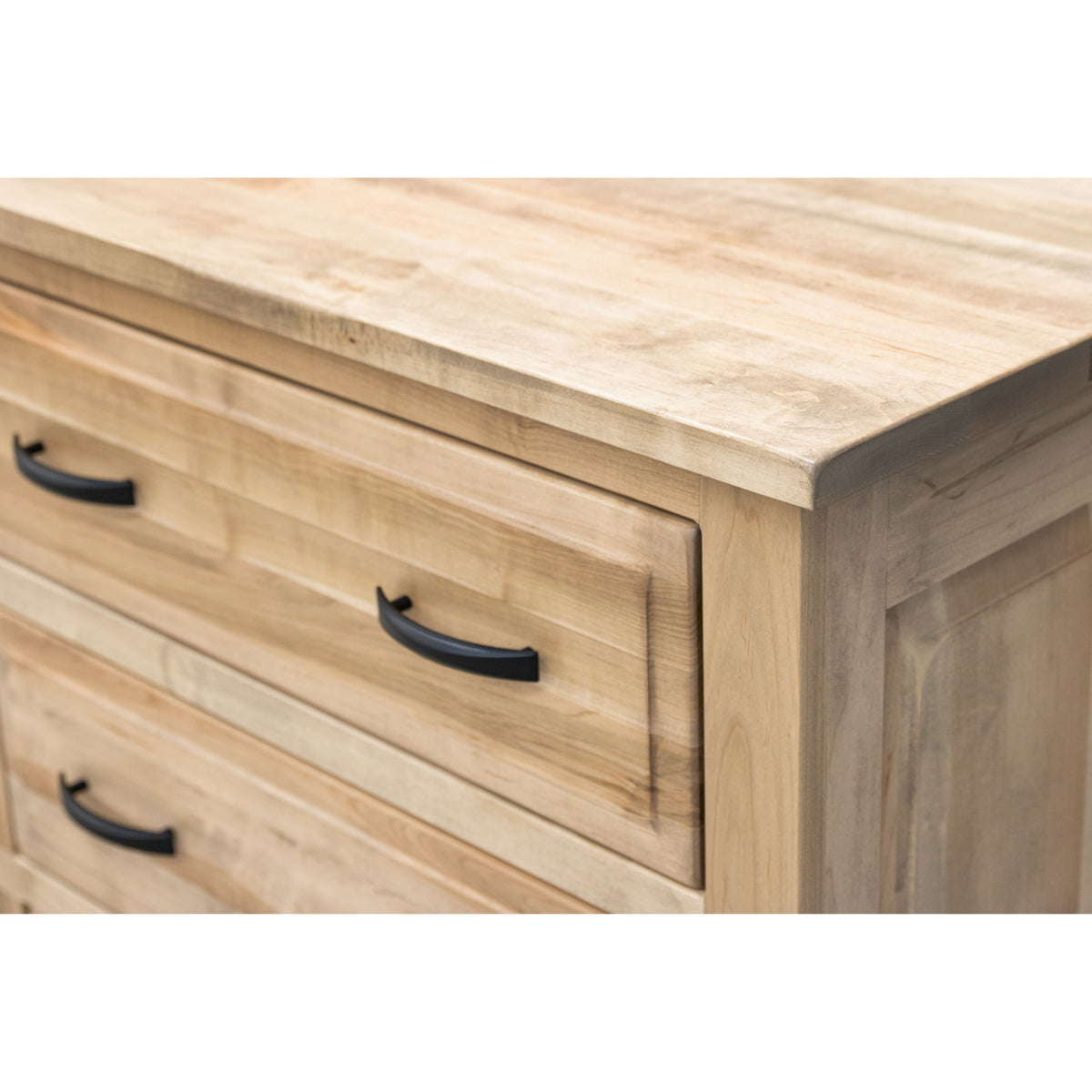 Savannah Maple Wood 7-Drawer Low Dresser | DS