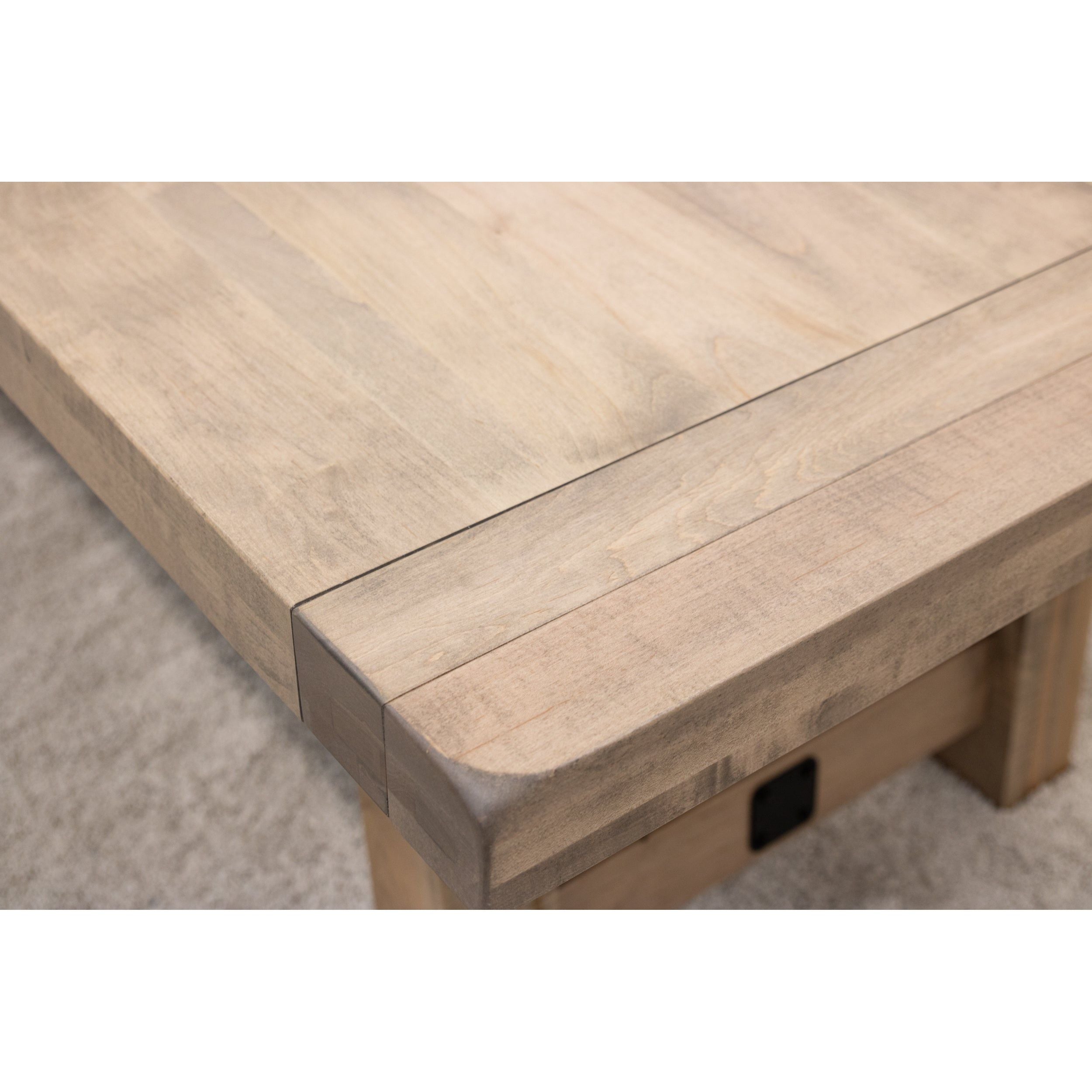 Settler's Trestle Large Maple Wood Extending Dining Table | DS