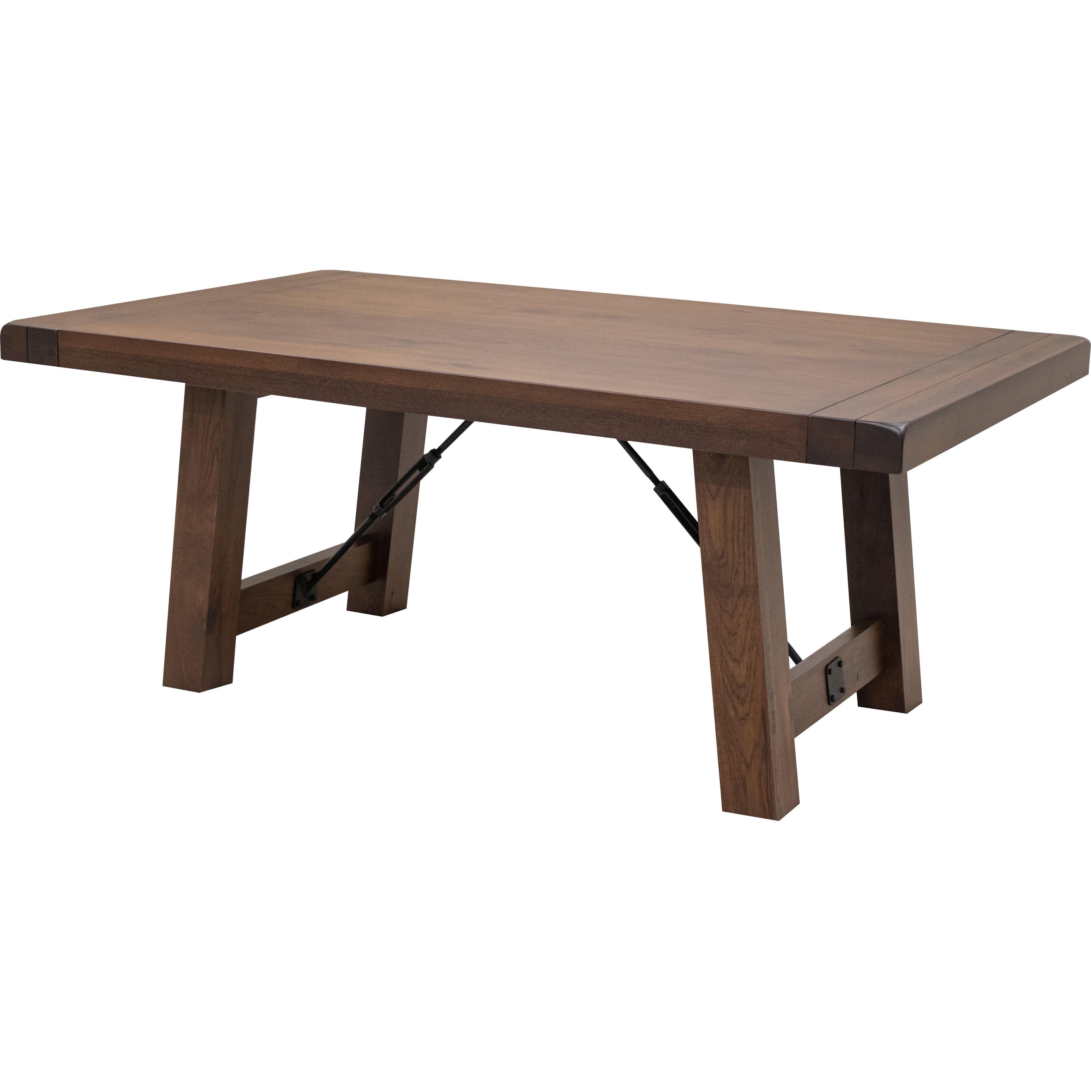 Settler's Hickory Dining Set with Bench and Chairs for 6-10