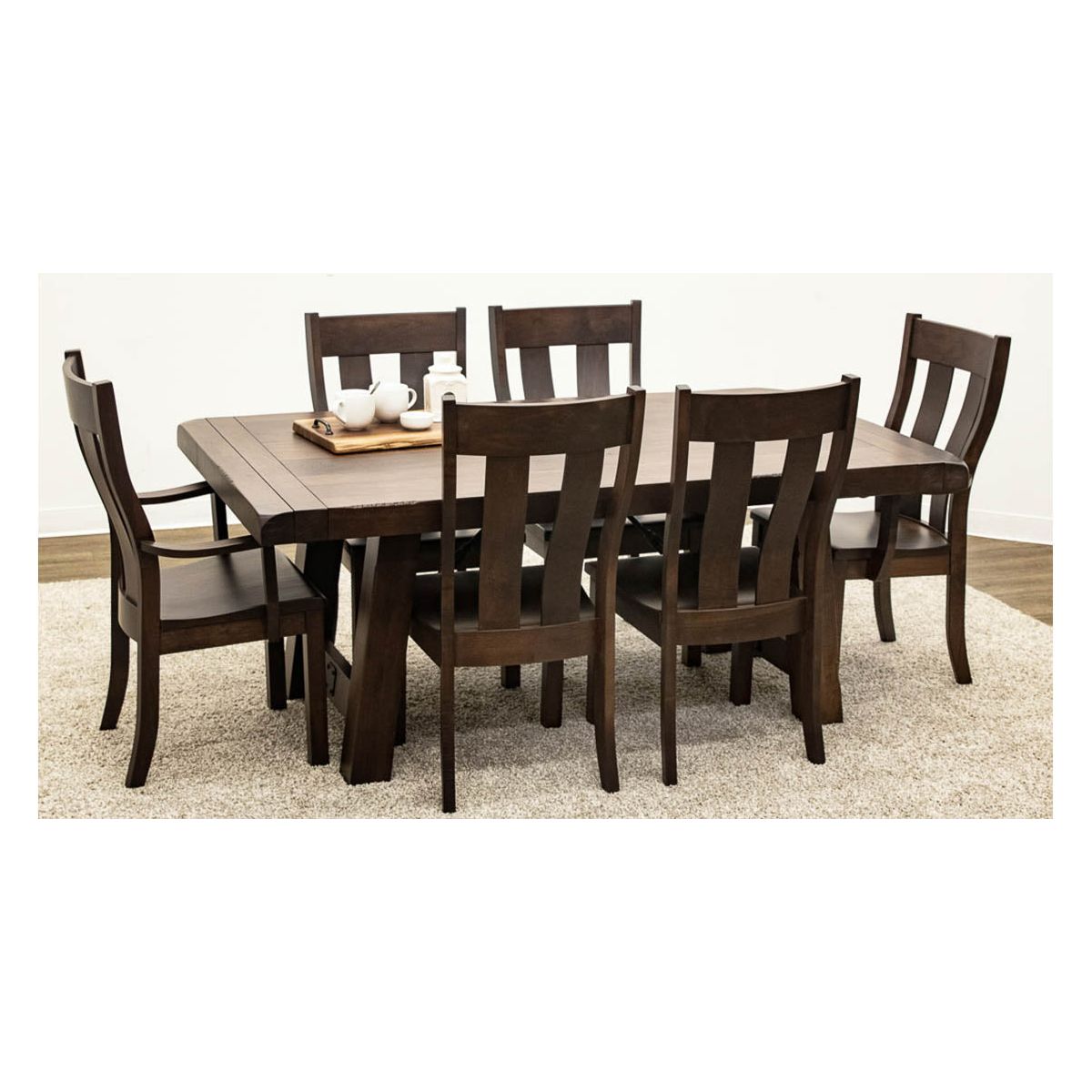 Urbana Maple Wood Arm Dining Chair | BV