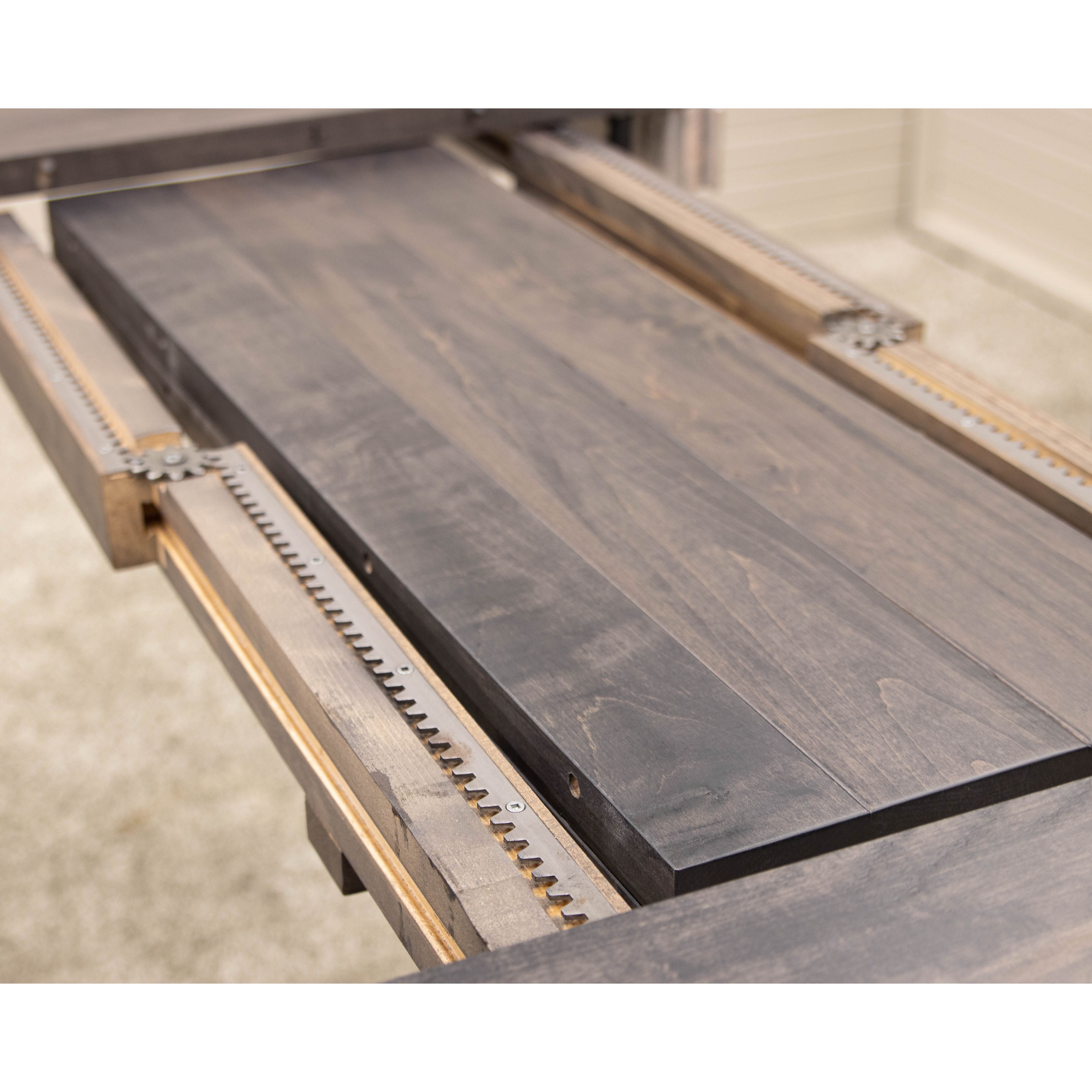 Lakeland Shaker White & Wood Small Rectangle Kitchen Table | M-AV&GS