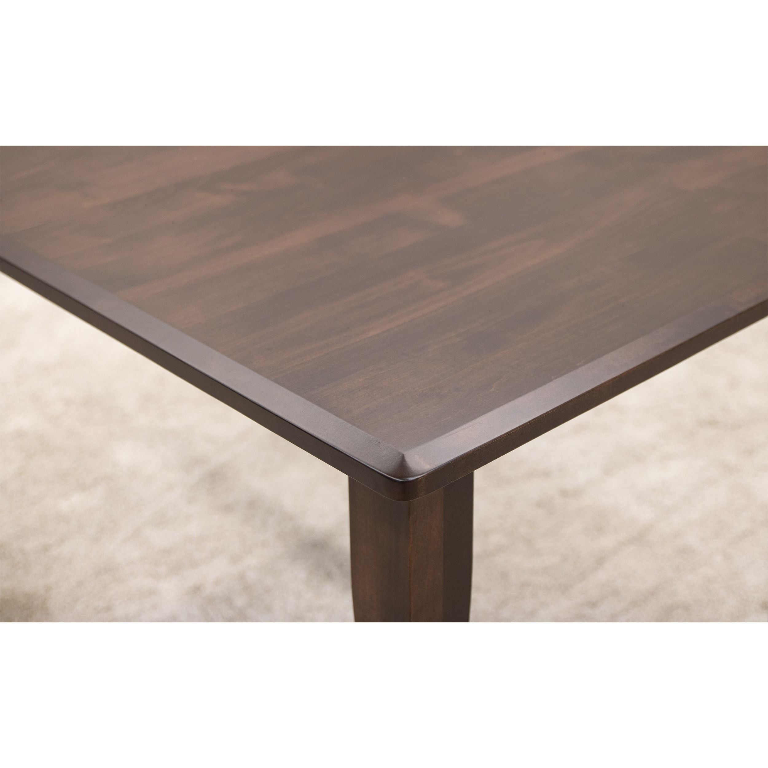 Lakeland Shaker Maple Wood Small Rectangle Kitchen Table | BV