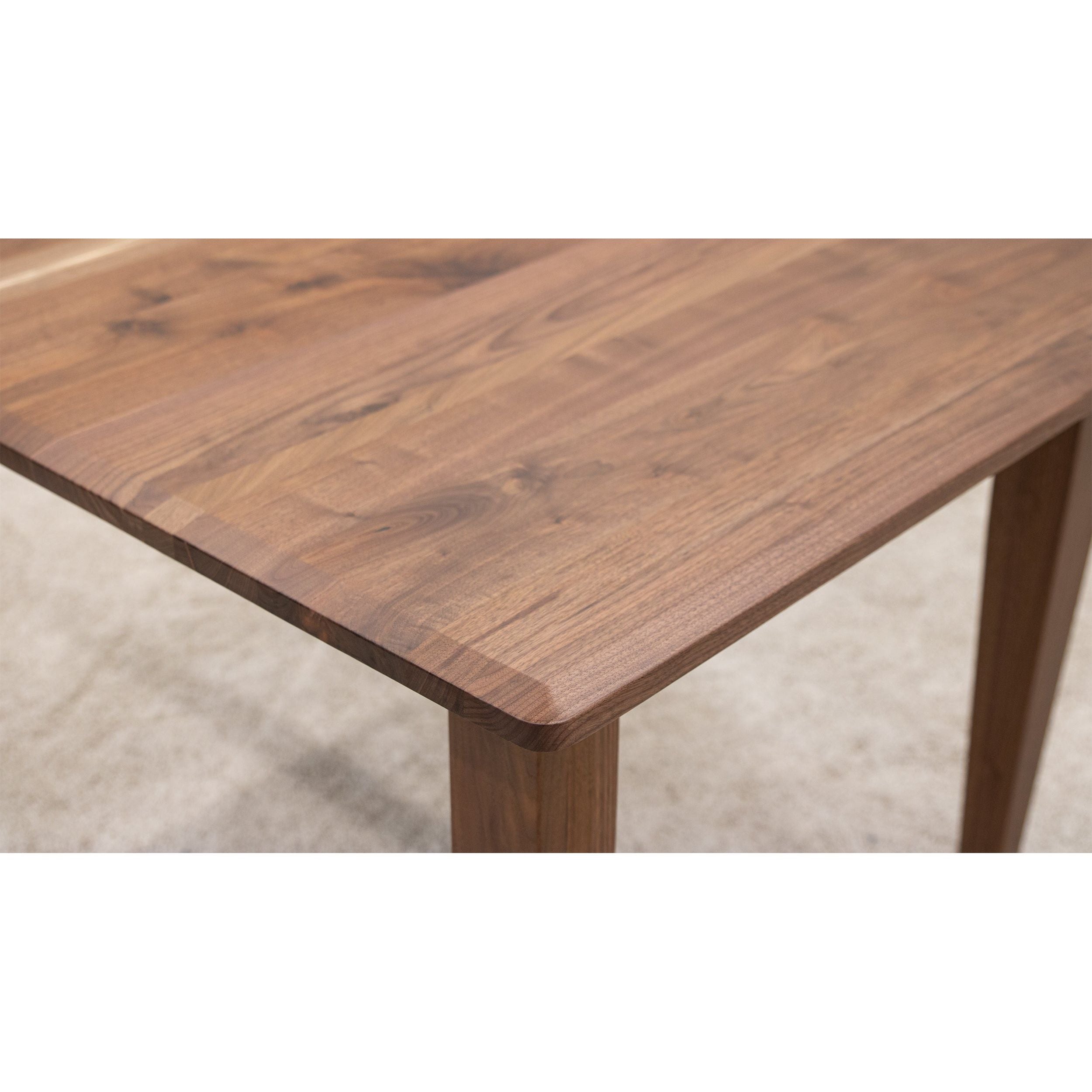 Lakeland Small Extendable Walnut Dining Table Set for 4-6 with Bench