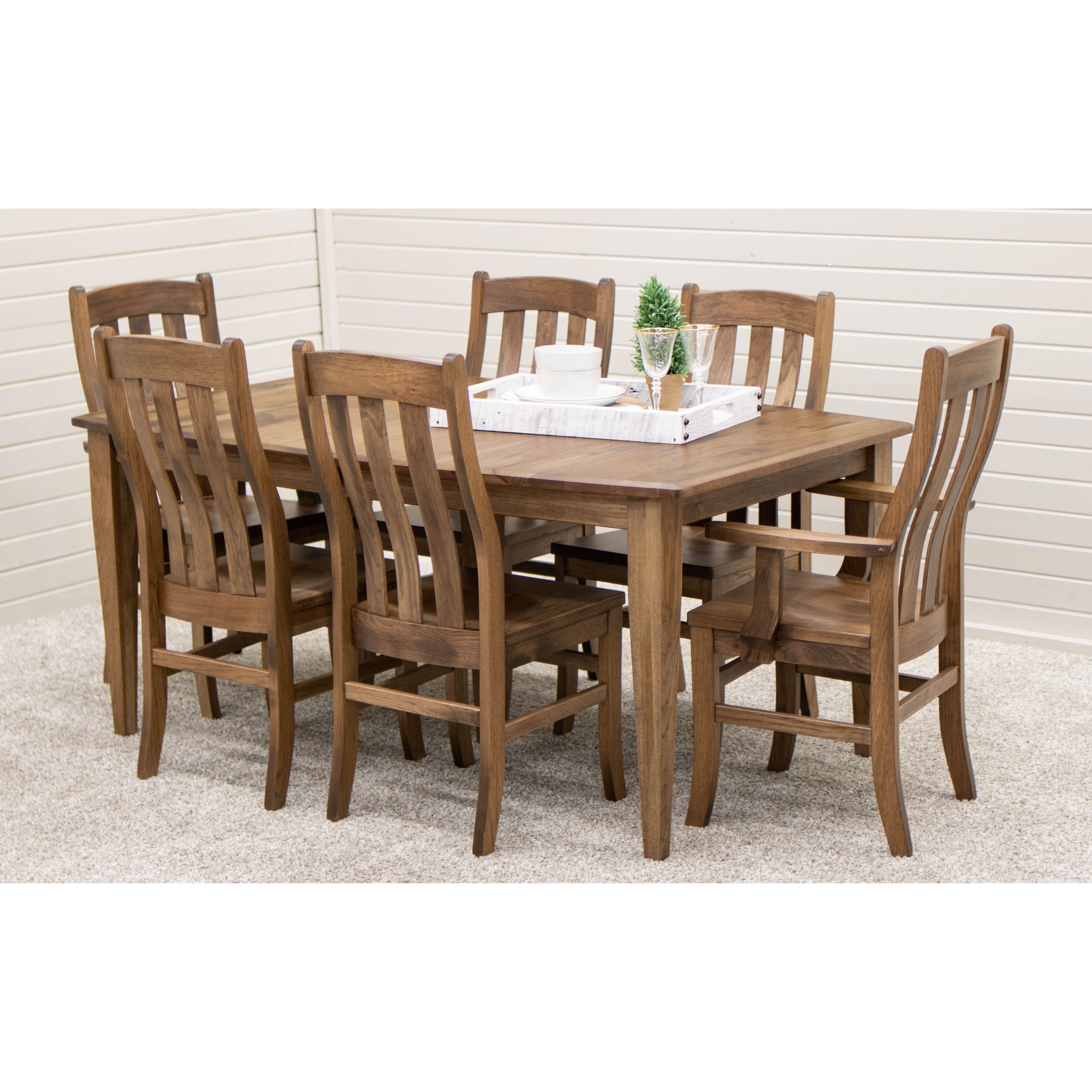 Fostoria Hickory Wood Side Dining Chair | CO