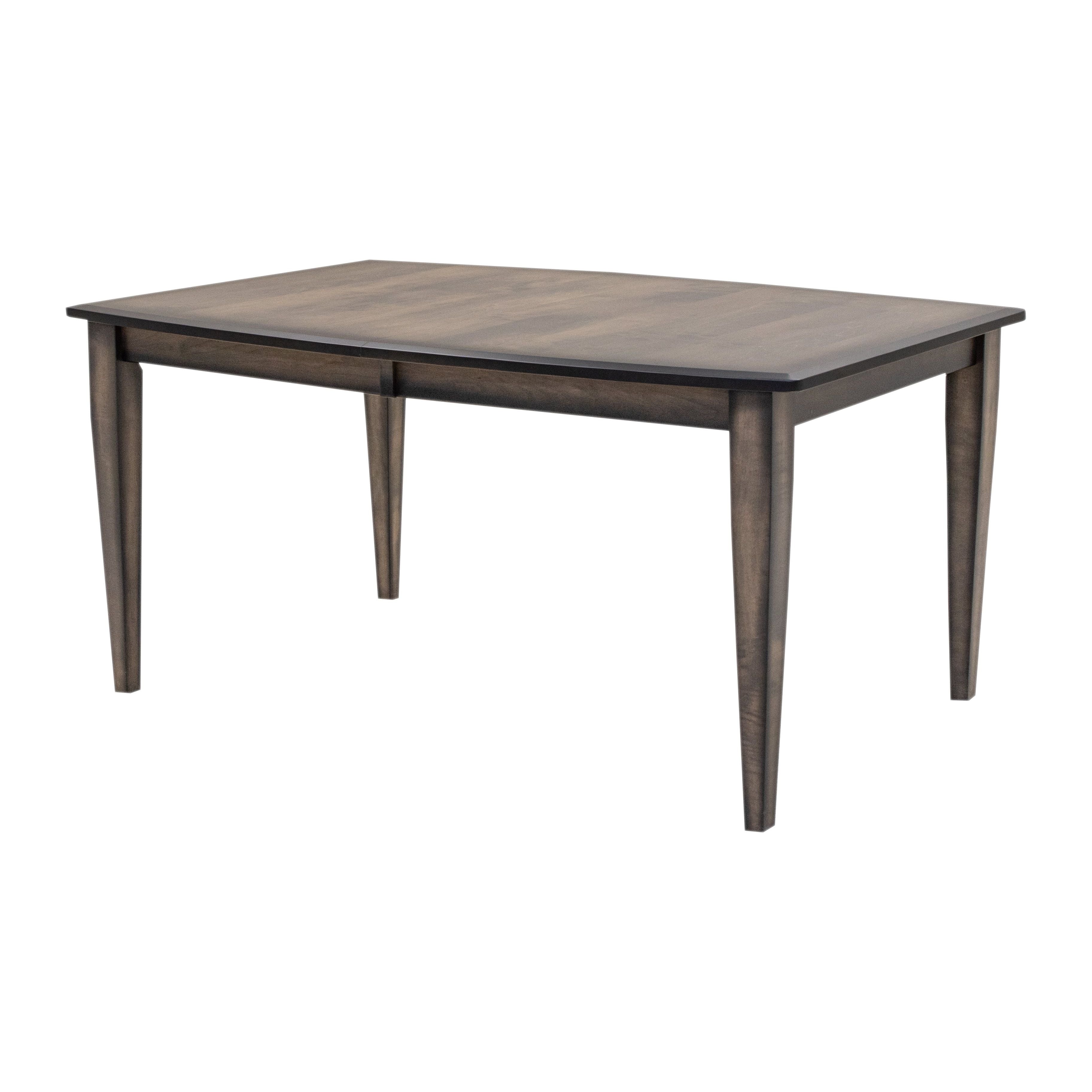 Classic Shaker Amish Maple Wood Extending Dining Table | SP-Burn