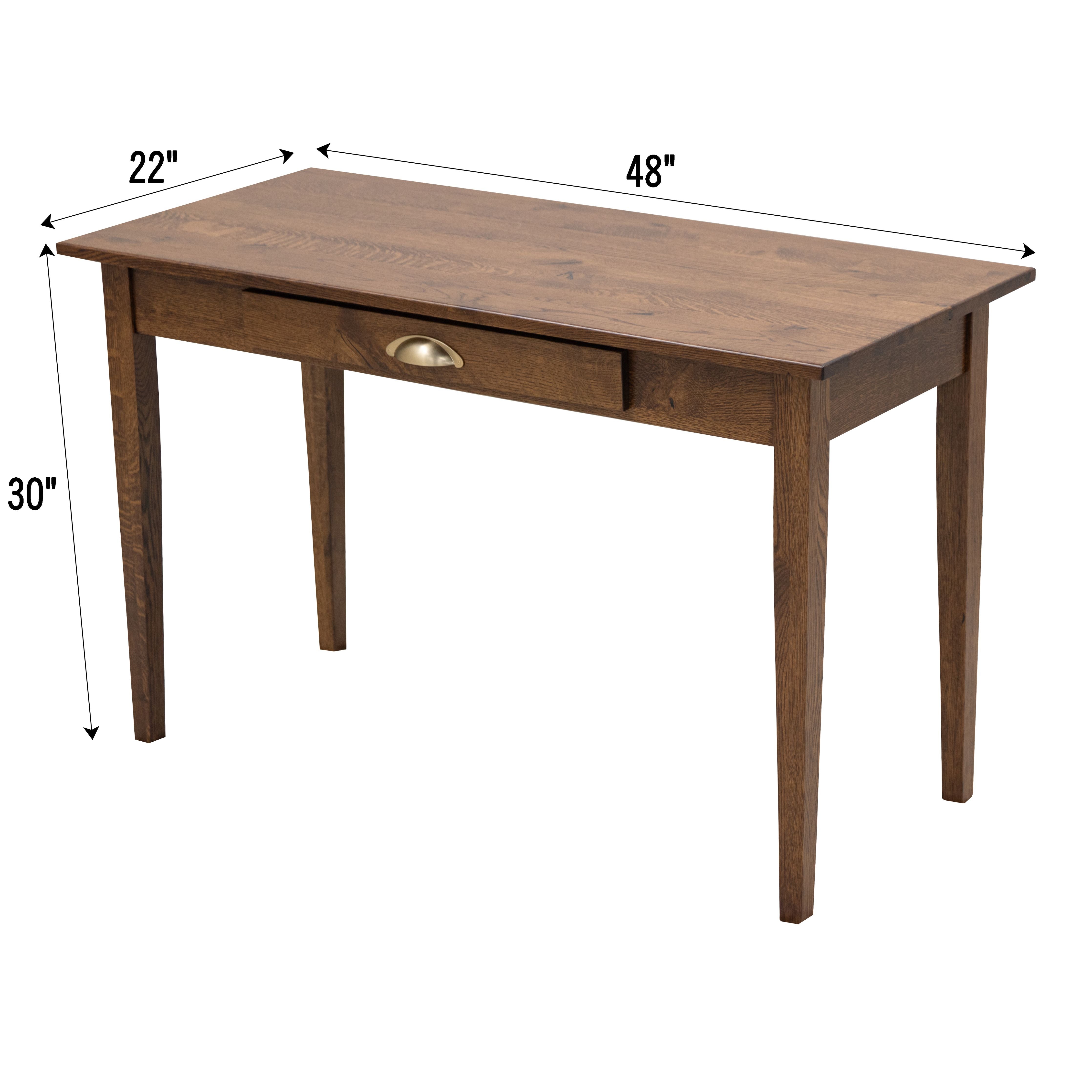 Shaker Maple Wood Writing Desk | BV
