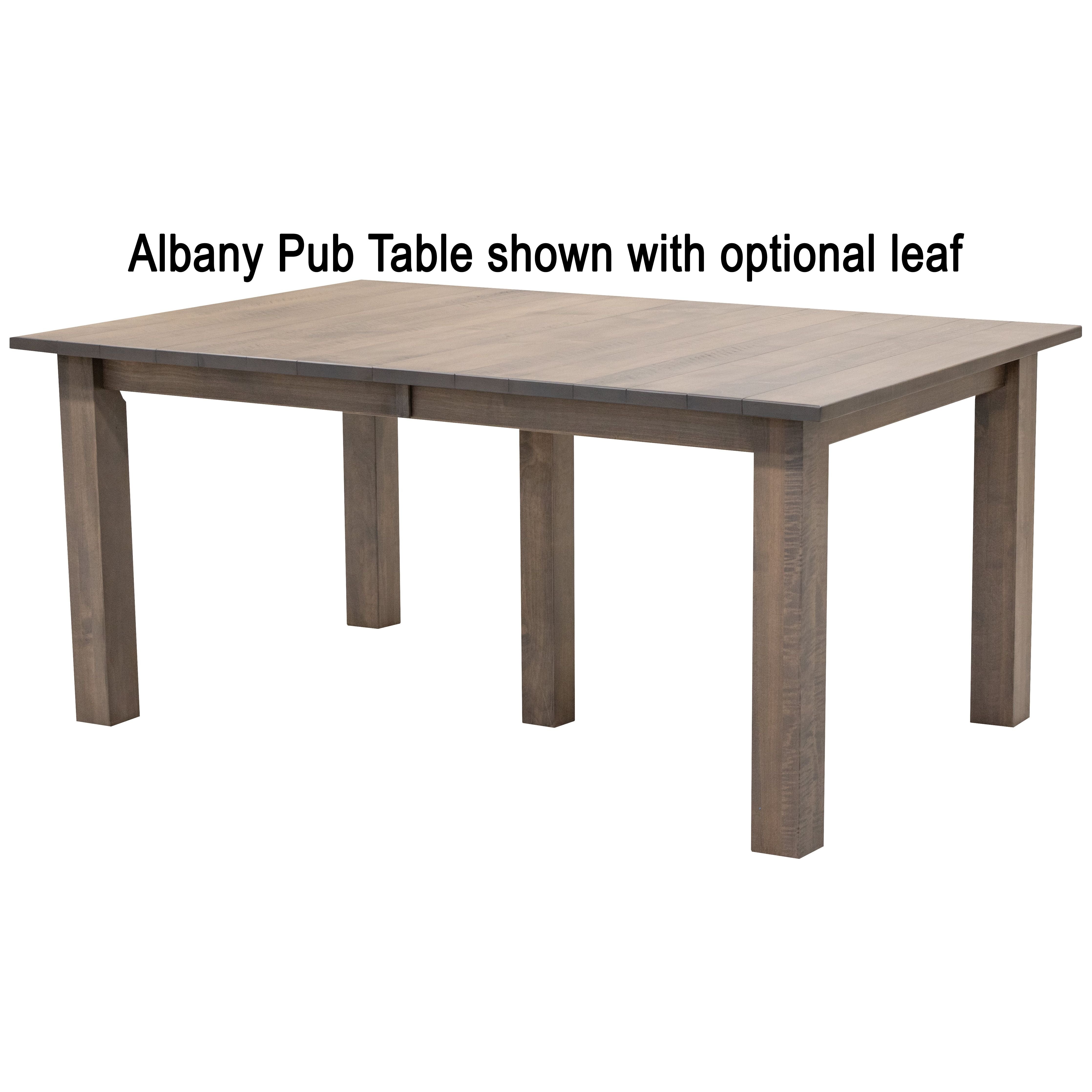 Square Leg Maple Wood Extending Dining Table | DCD