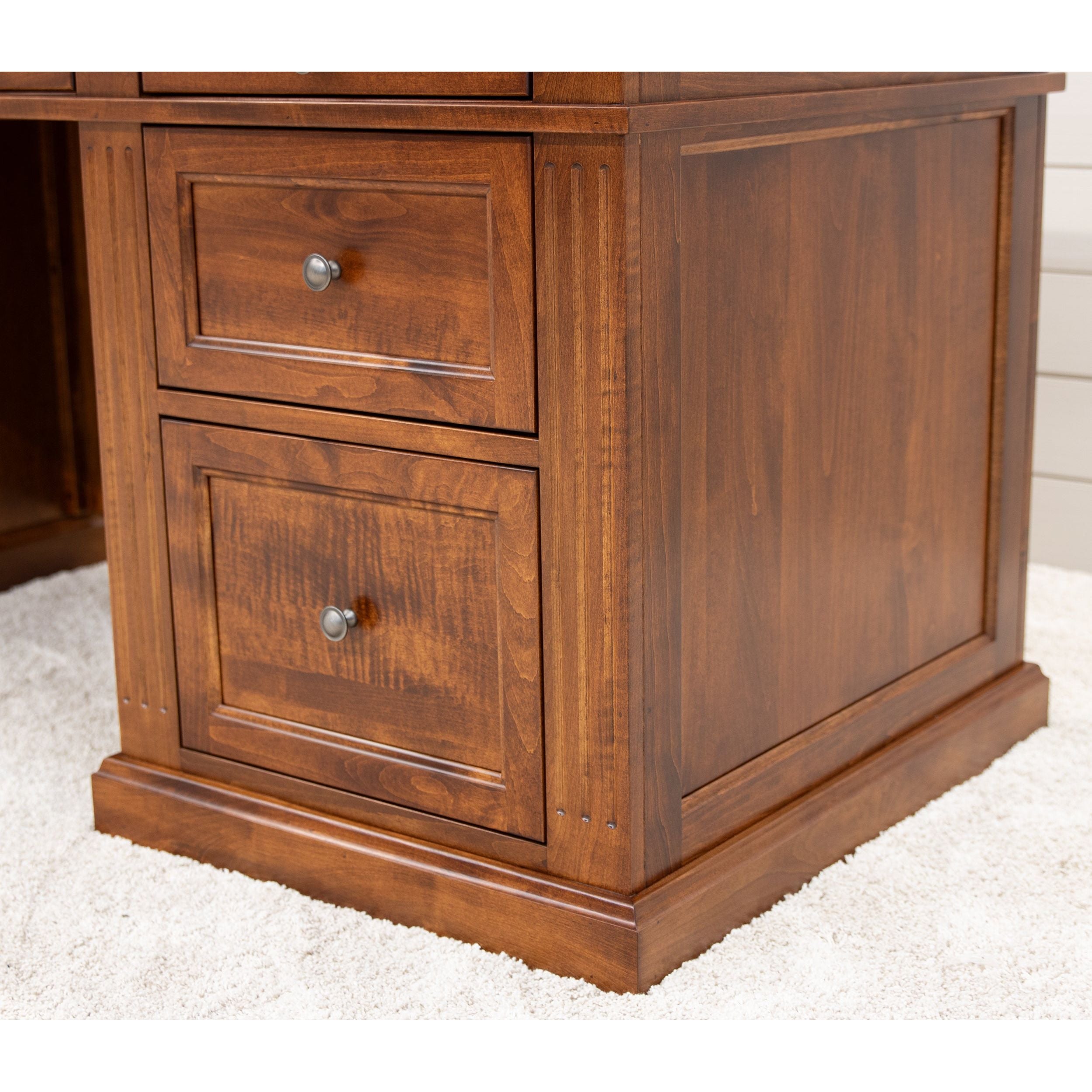 Stratton Maple Wood Executive Desk | MC