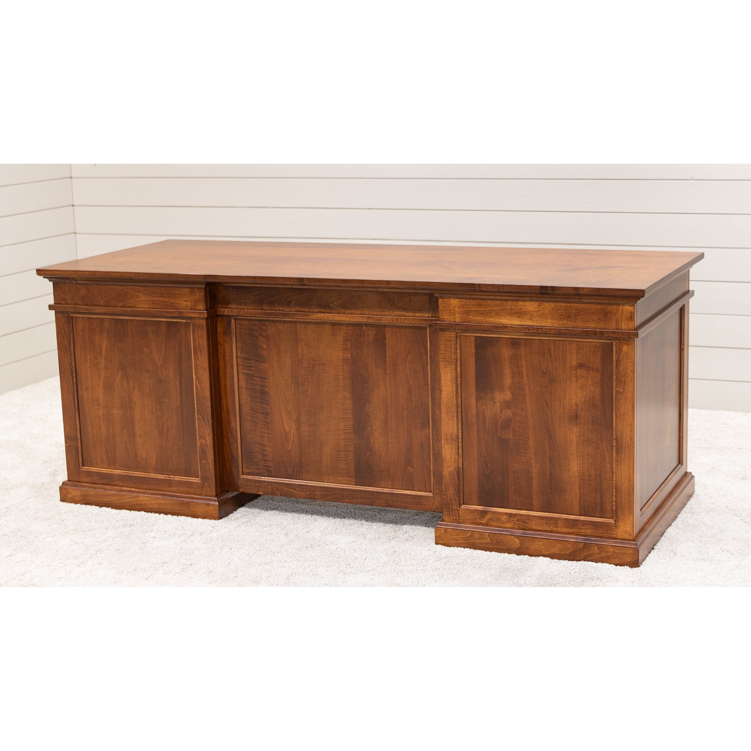 Stratton Maple Wood Executive Desk | MC