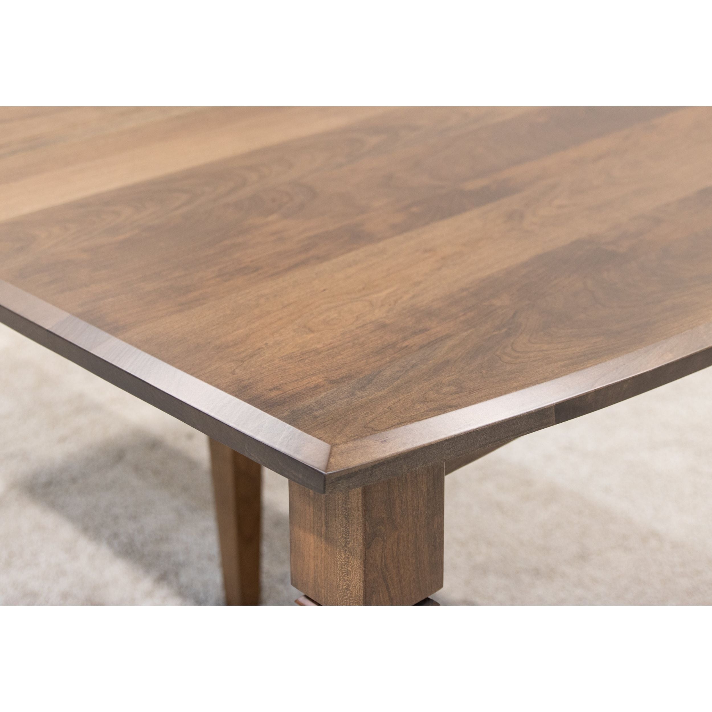 Classic Turned Cam Cherry Amish Dining Set for 6-10