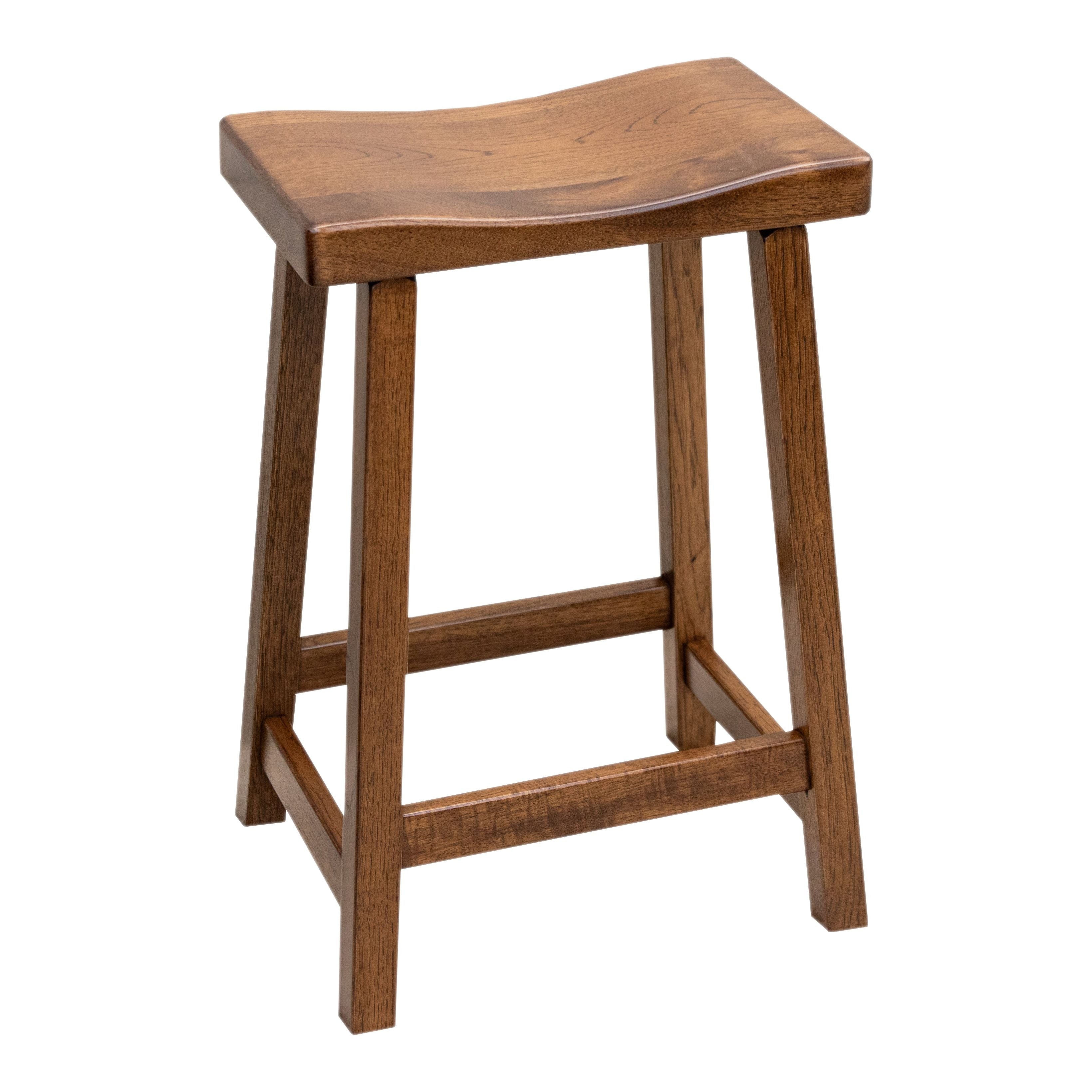 Urban 24" Hickory Wood Bar Stool | ASB