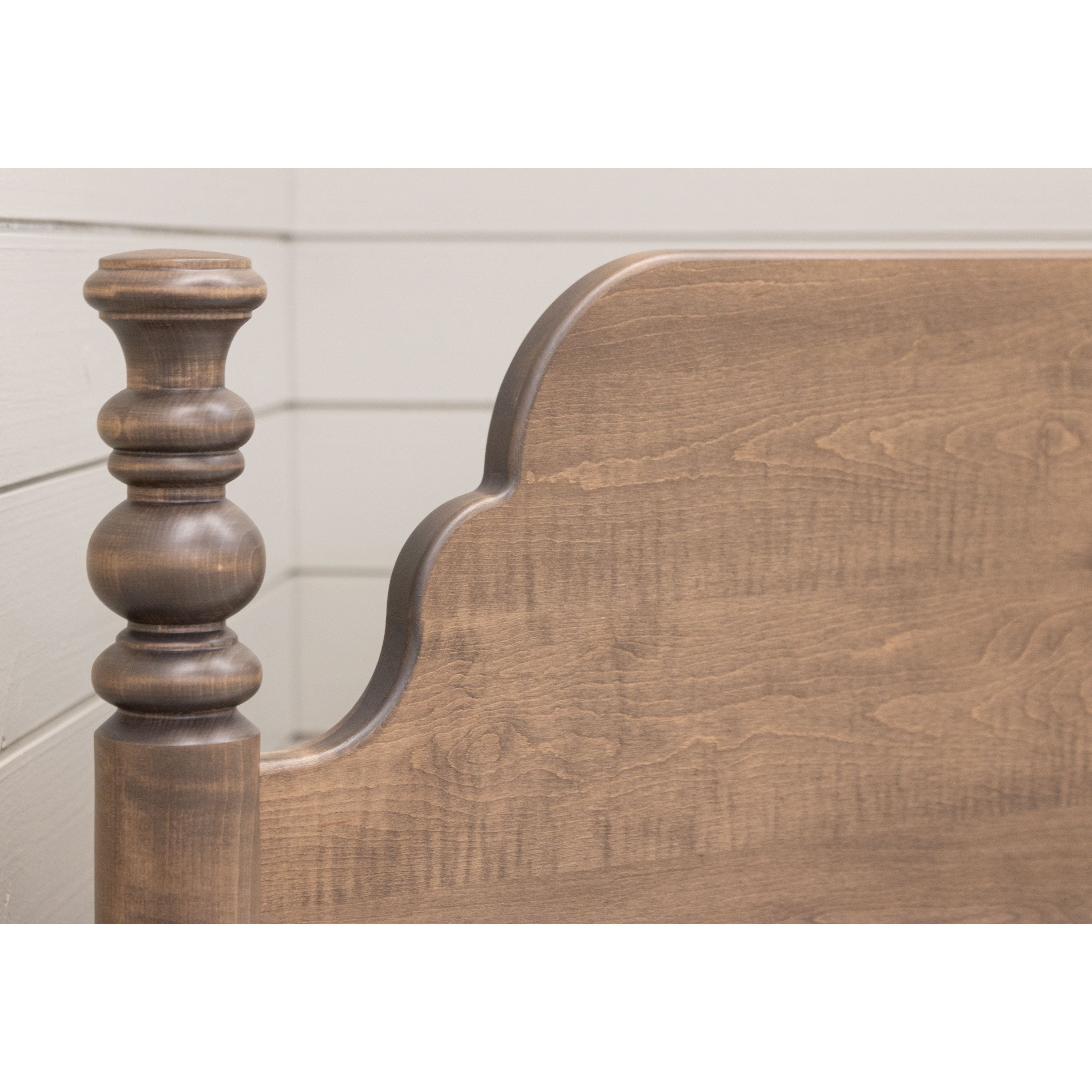 Augustine King Maple Wood Four Poster Bed | WB