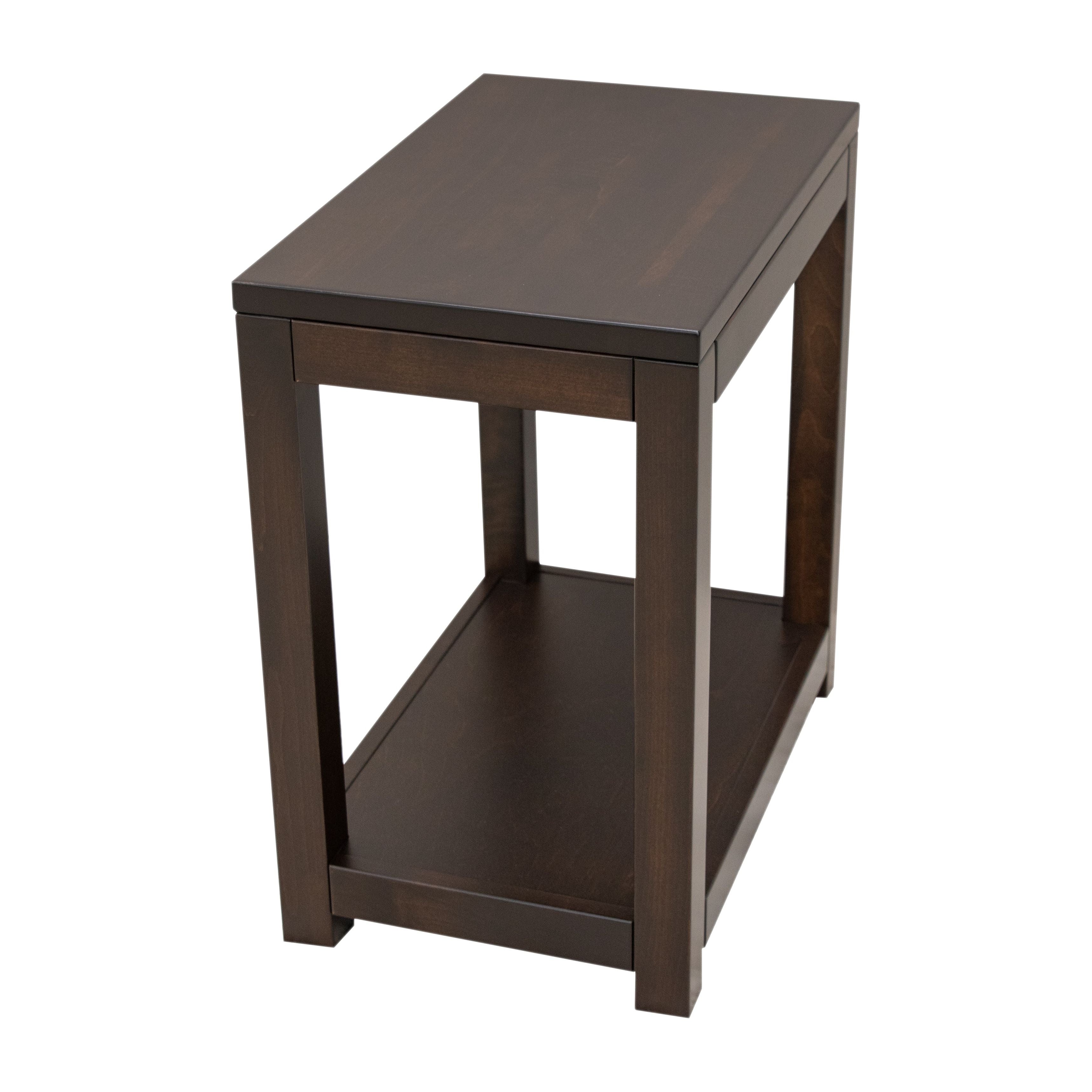 Westbrook Maple Wood Small Rectangle Open End Table | RT