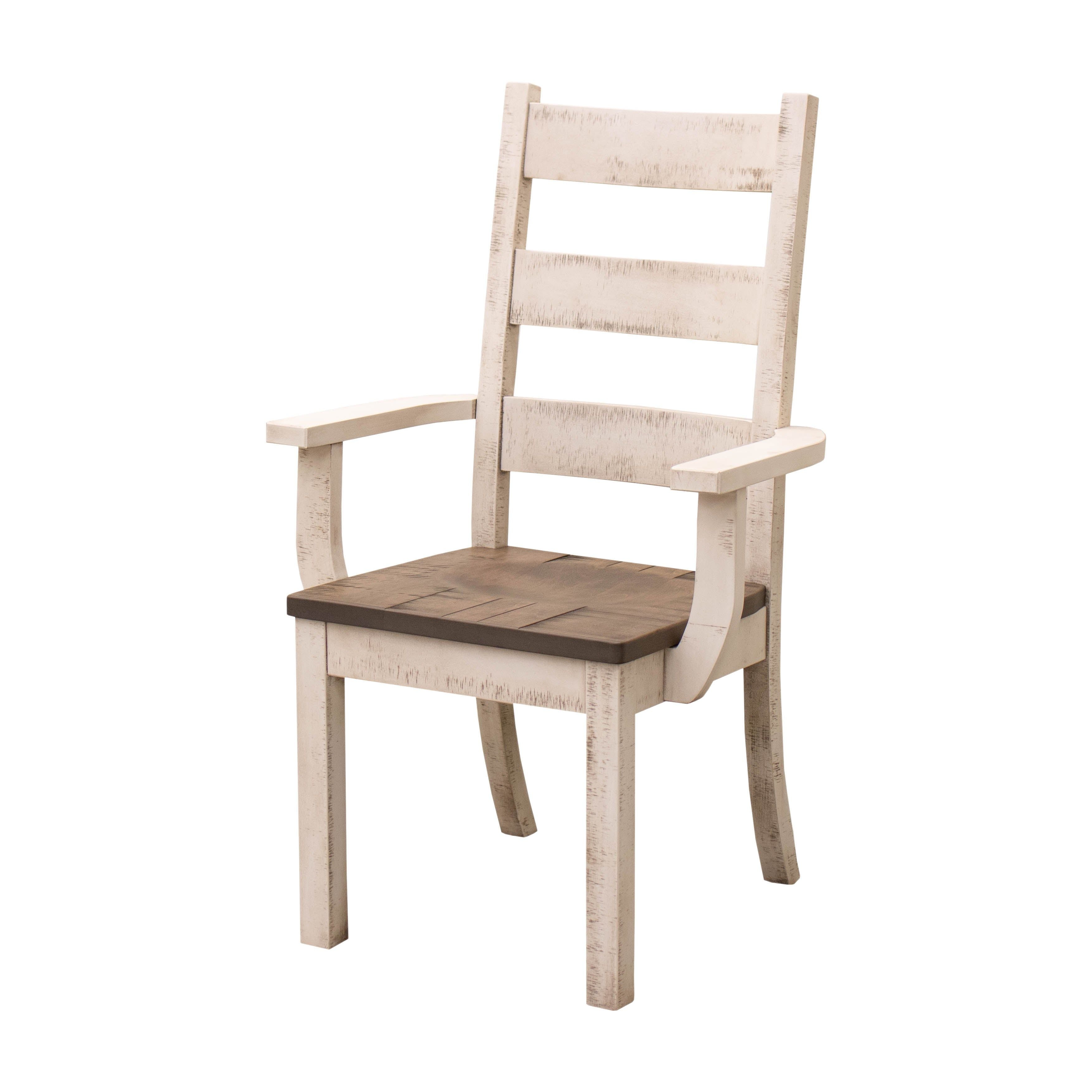 Western High Back Arm Dining Chair