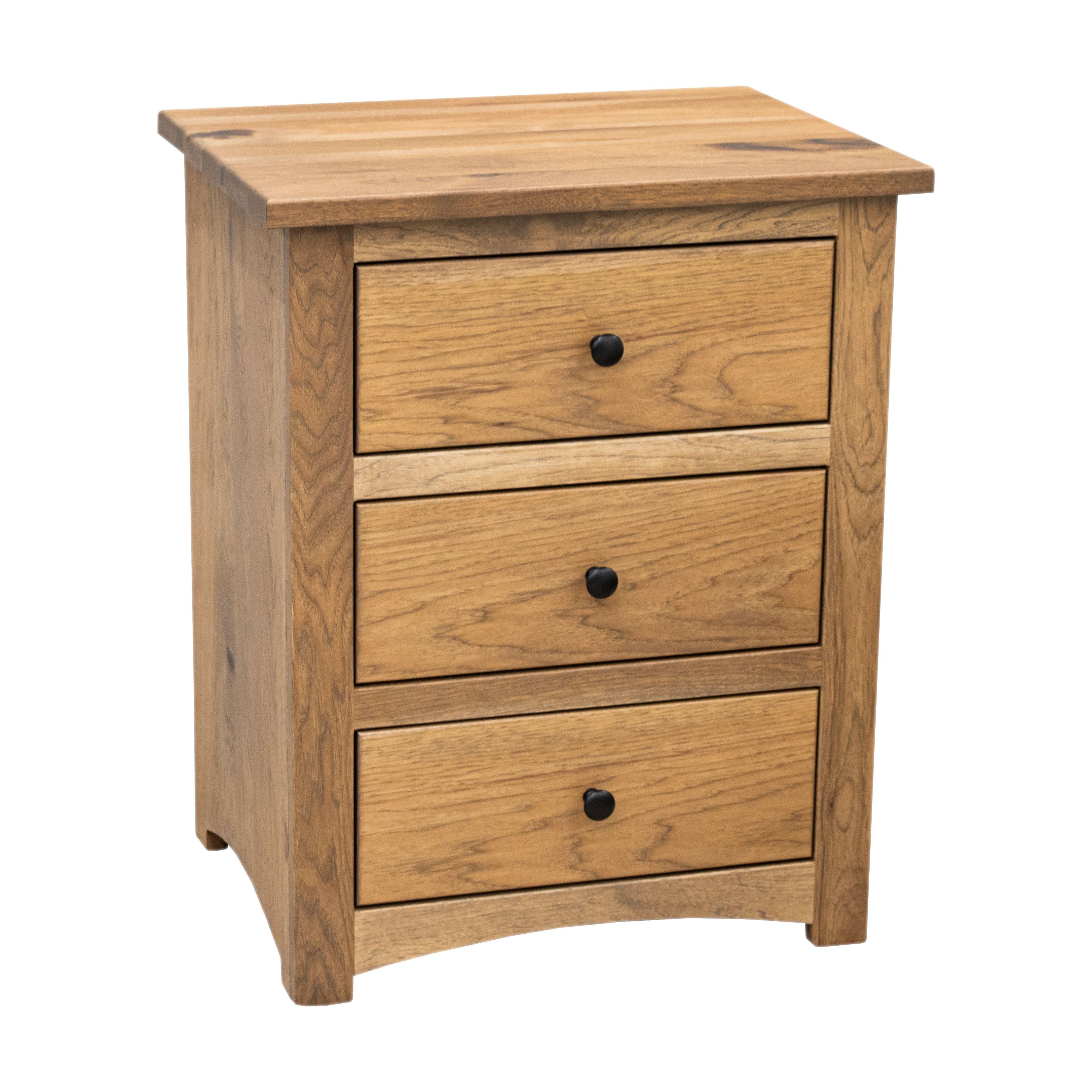 Weston 3-Drawer Nightstand