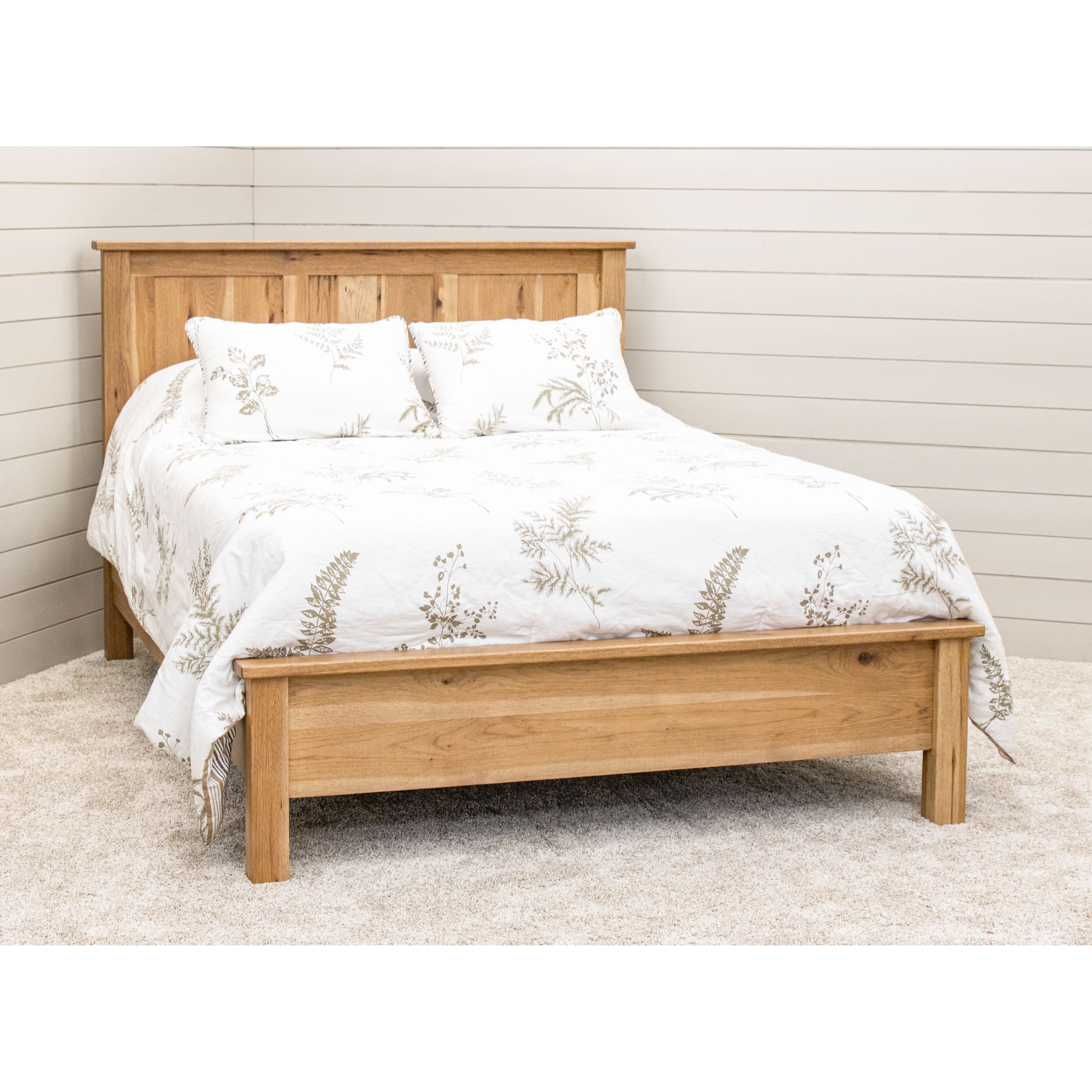 Weston Wood Panel Bed