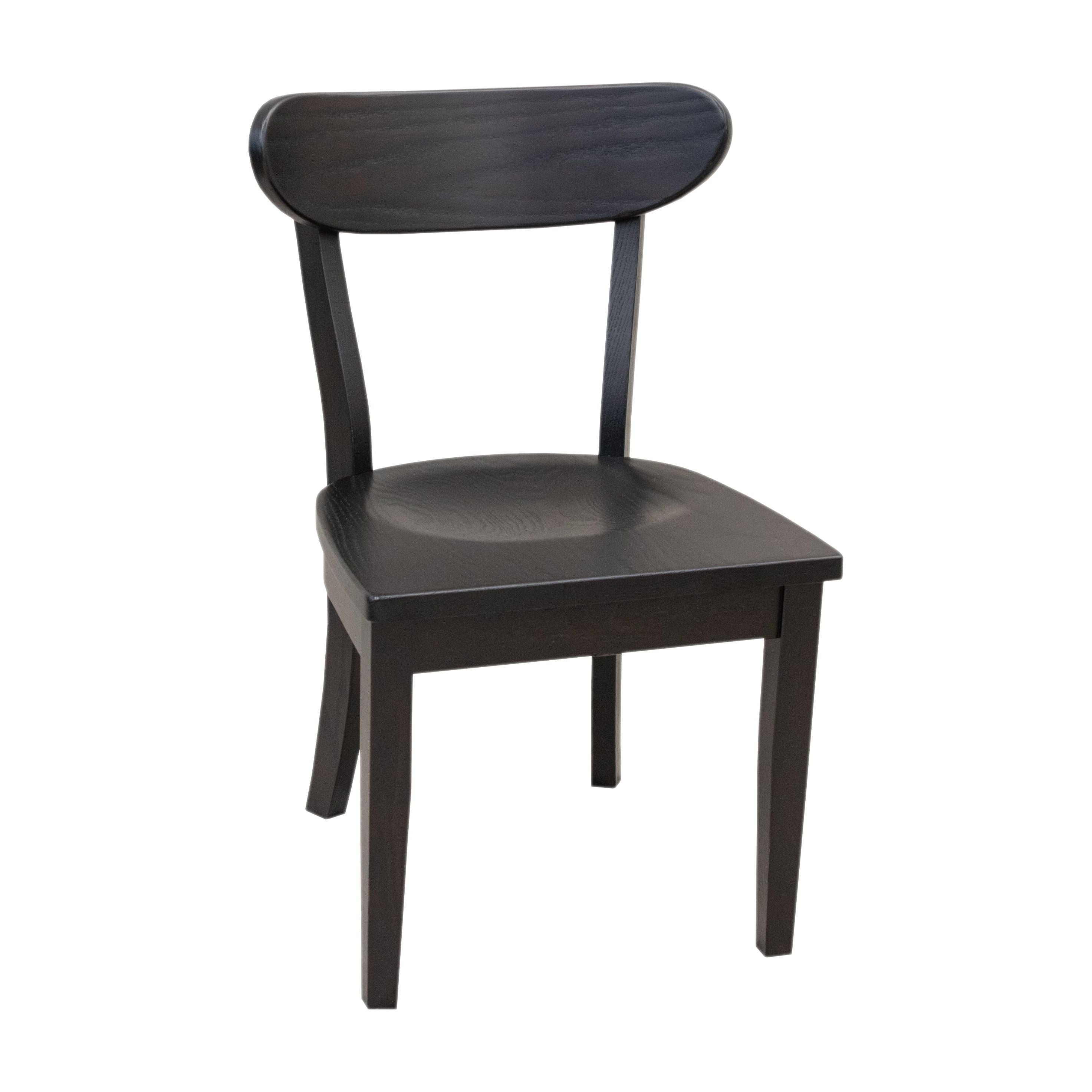 Windsor Oak Wood Mid Century Side Dining Chair | EB