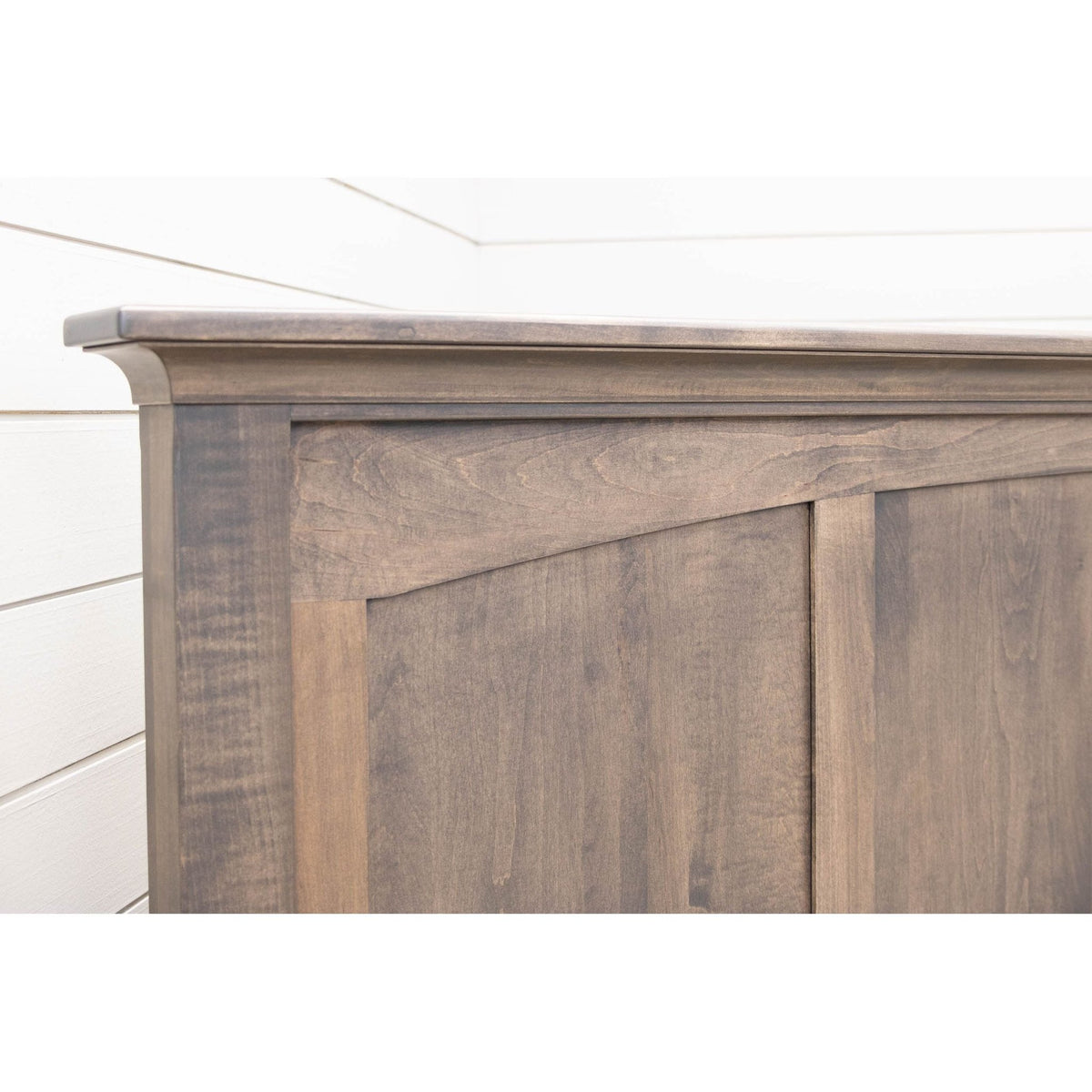 DCF Mission Gray King Size Bedroom Set in Solid Maple | SP