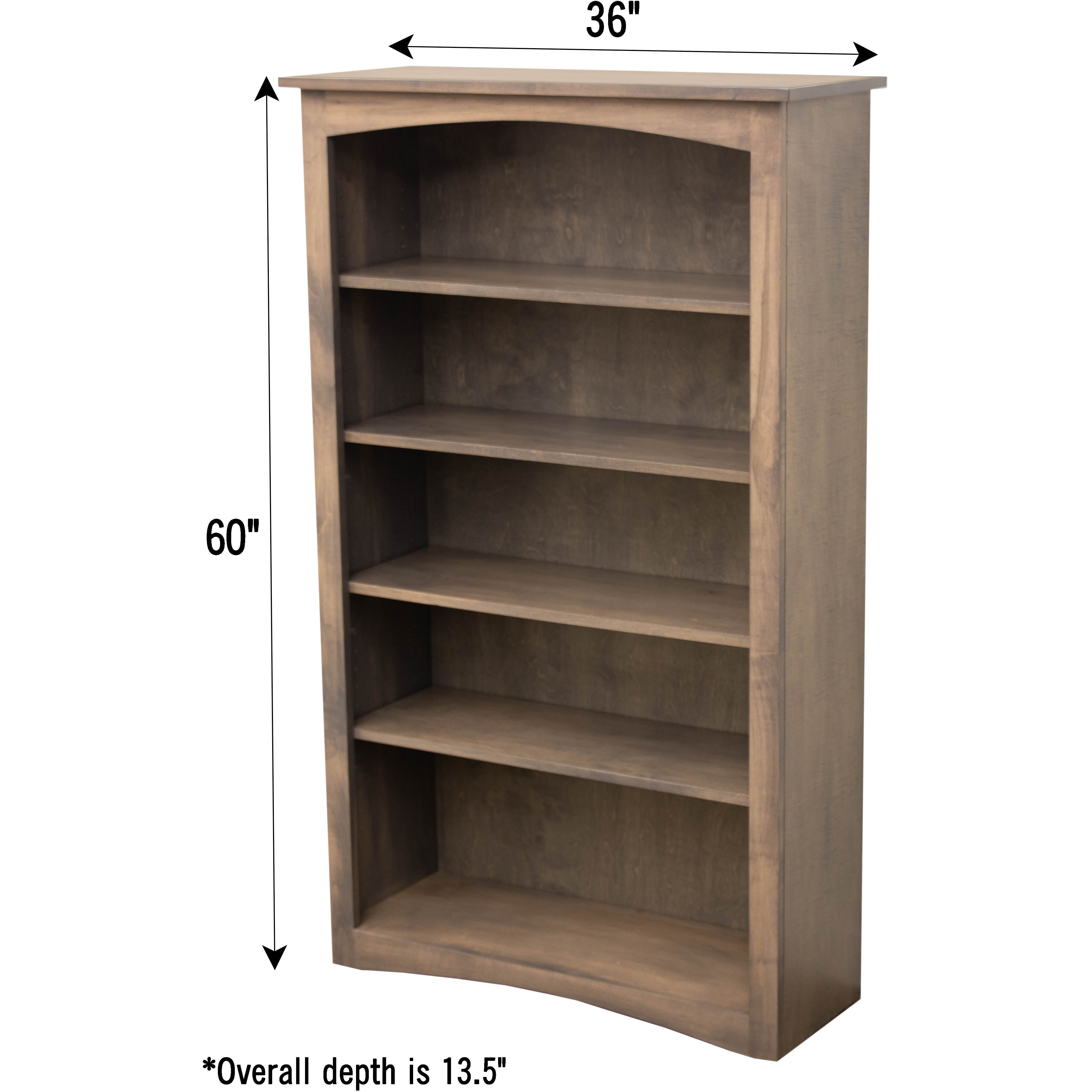 Shaker Bookcase, 60"