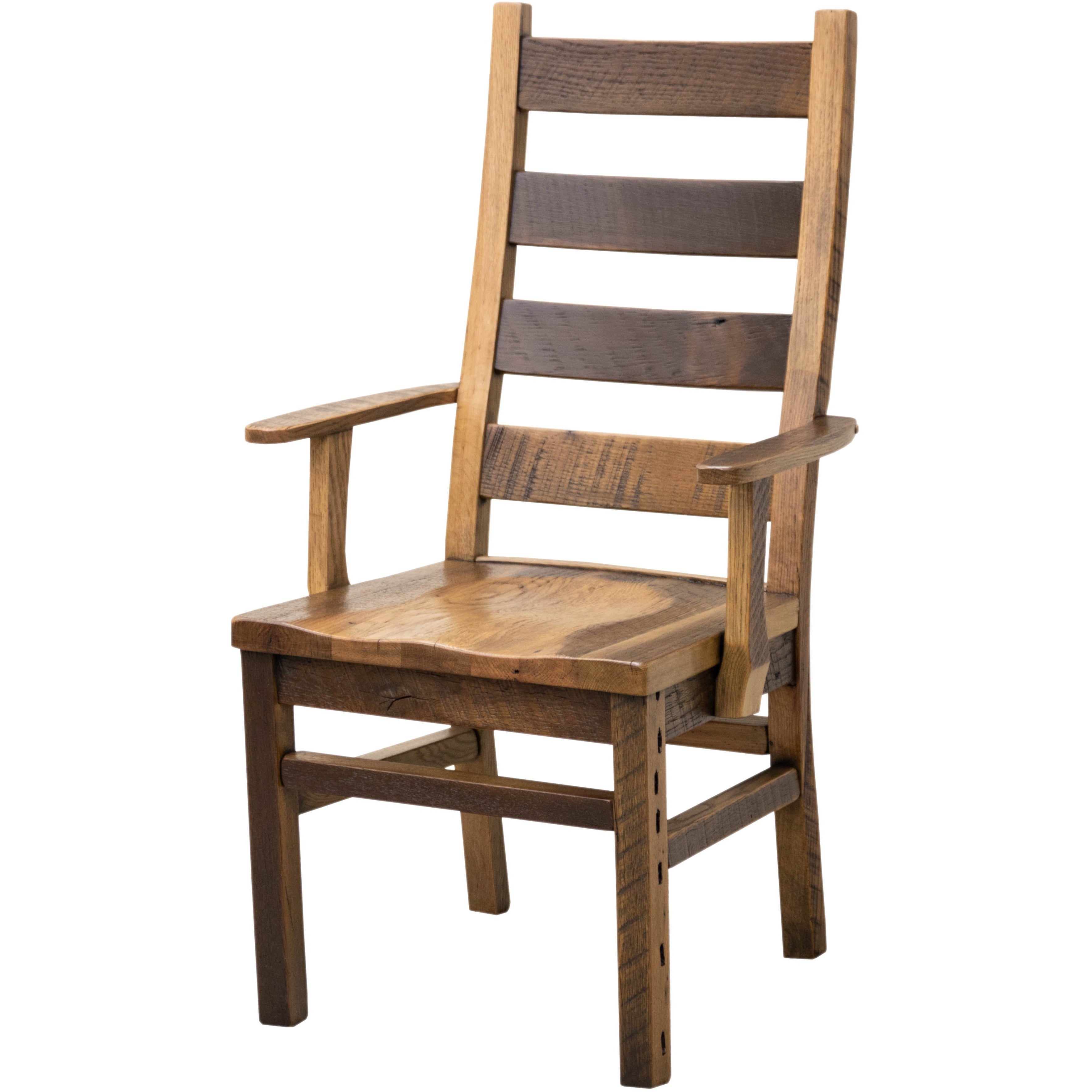 Bradford Reclaimed Wood Arm Dining Chair