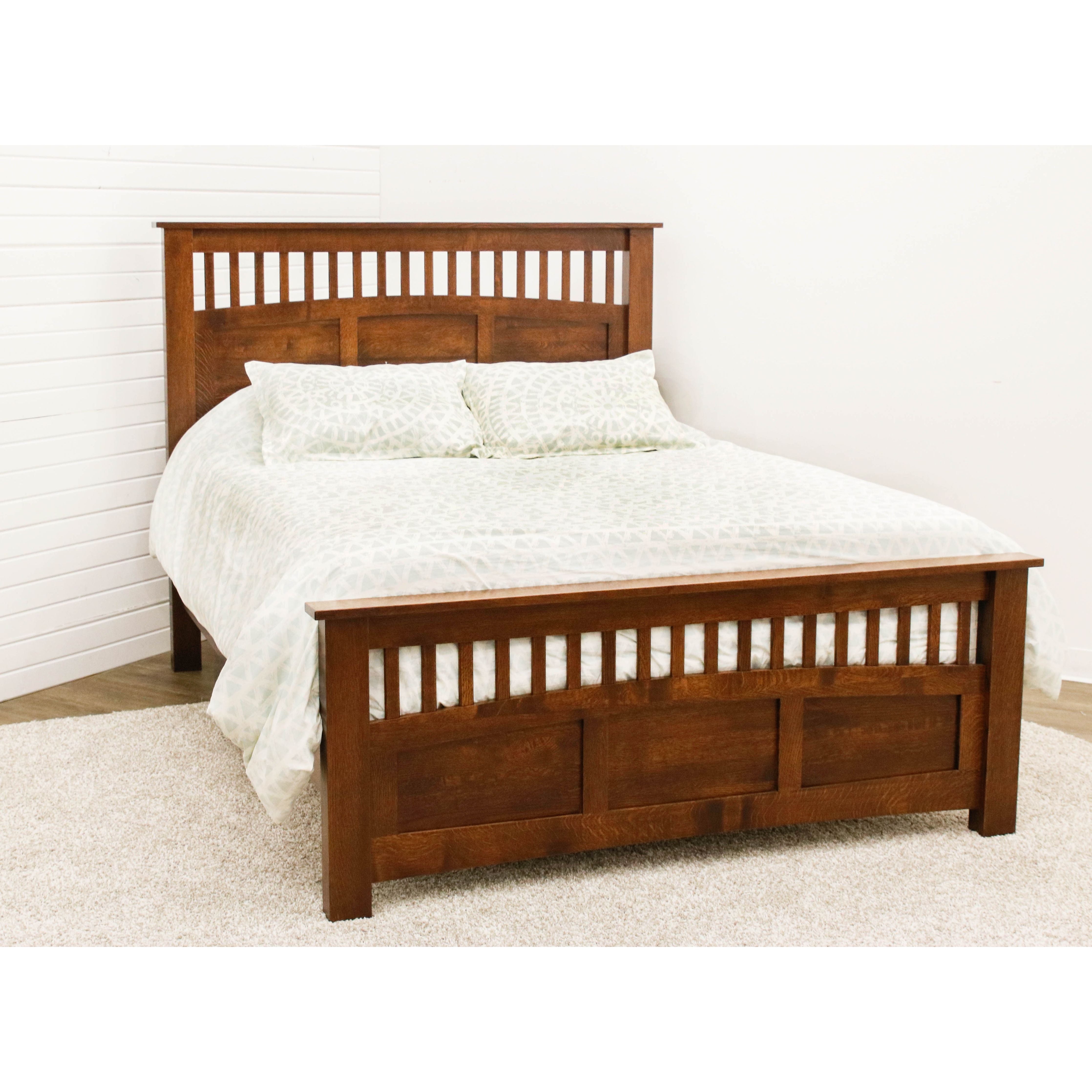 Craftsman Mission Storage Platform Bed