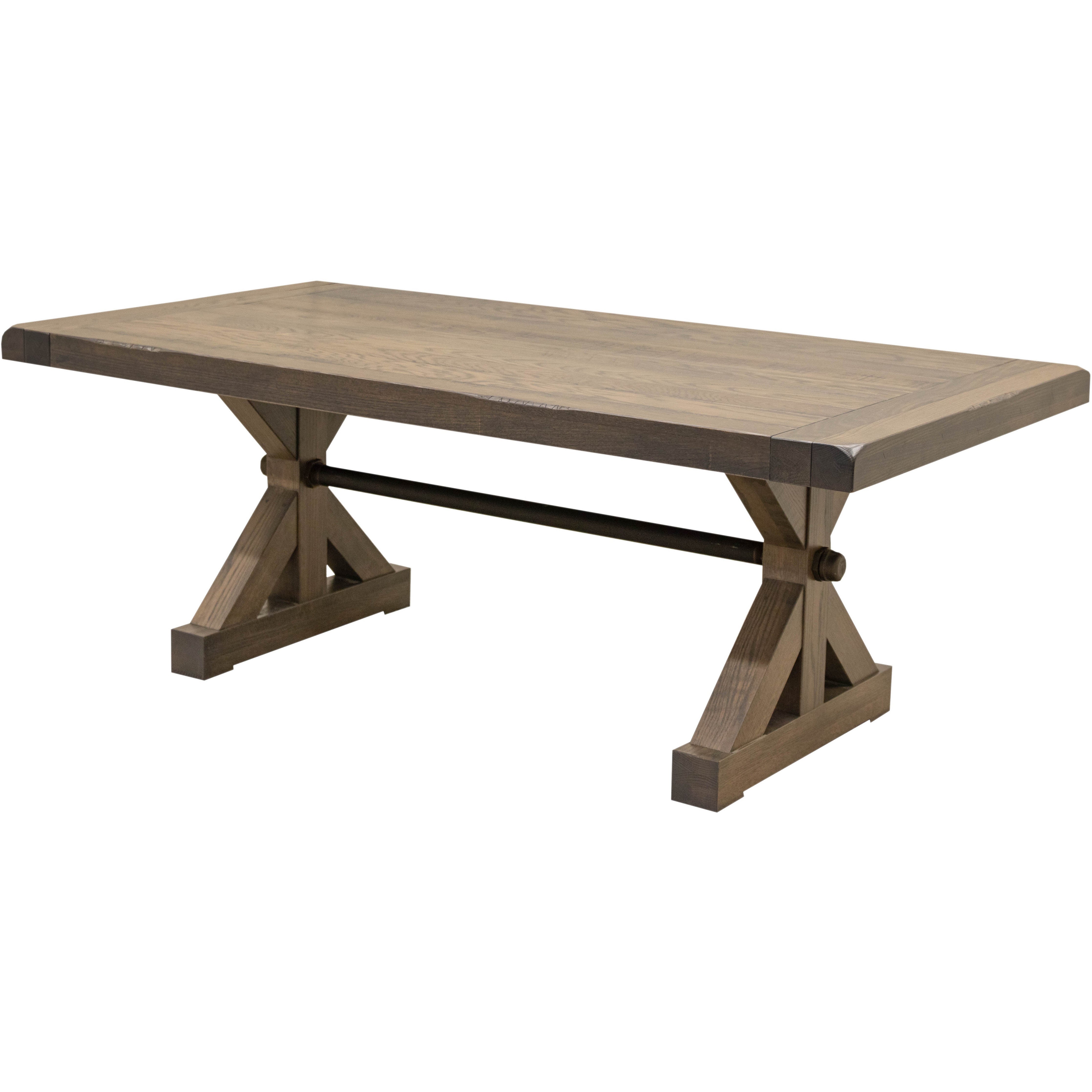 Auburn Extending Dining Table with Built-Down Top