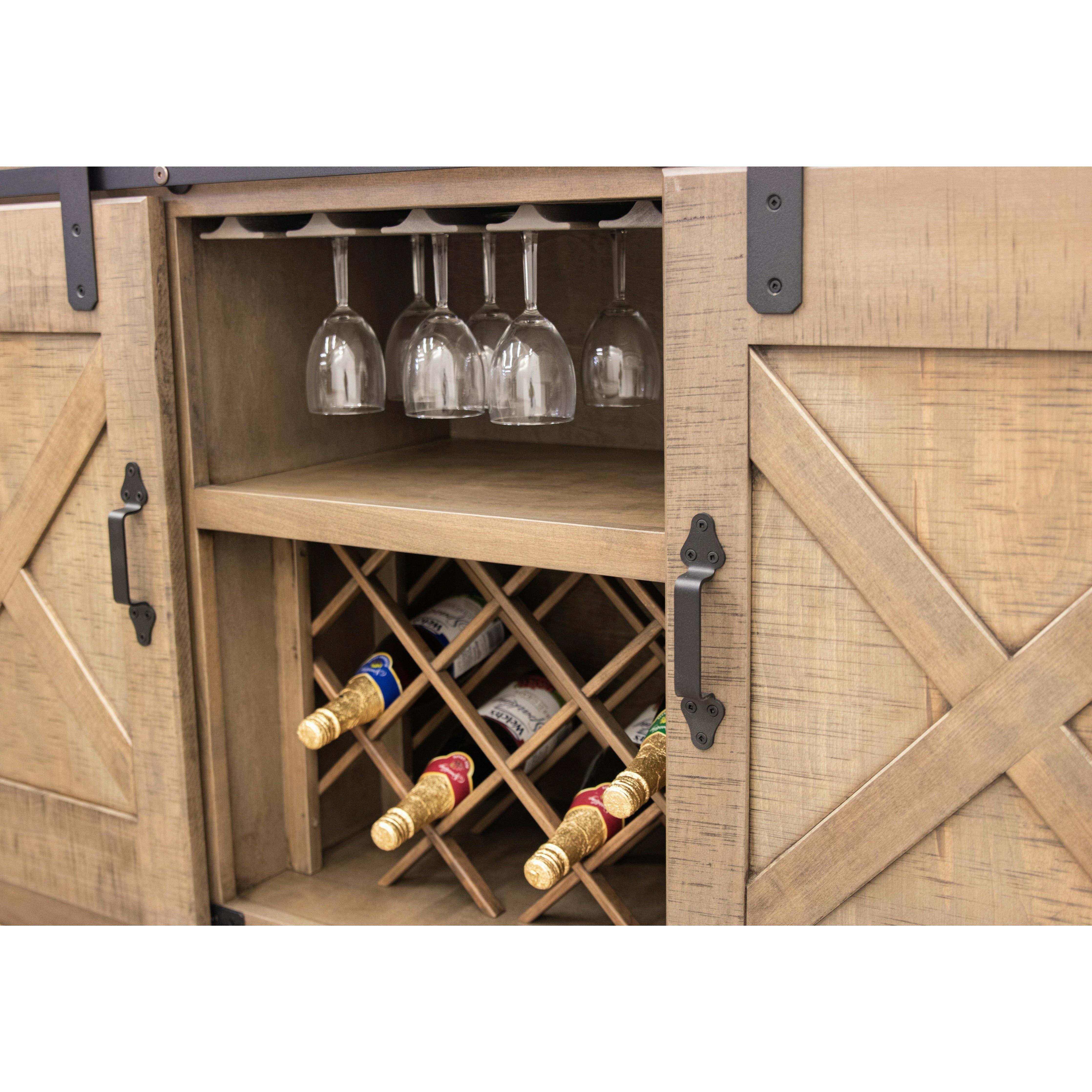 Barn Door Wine Buffet