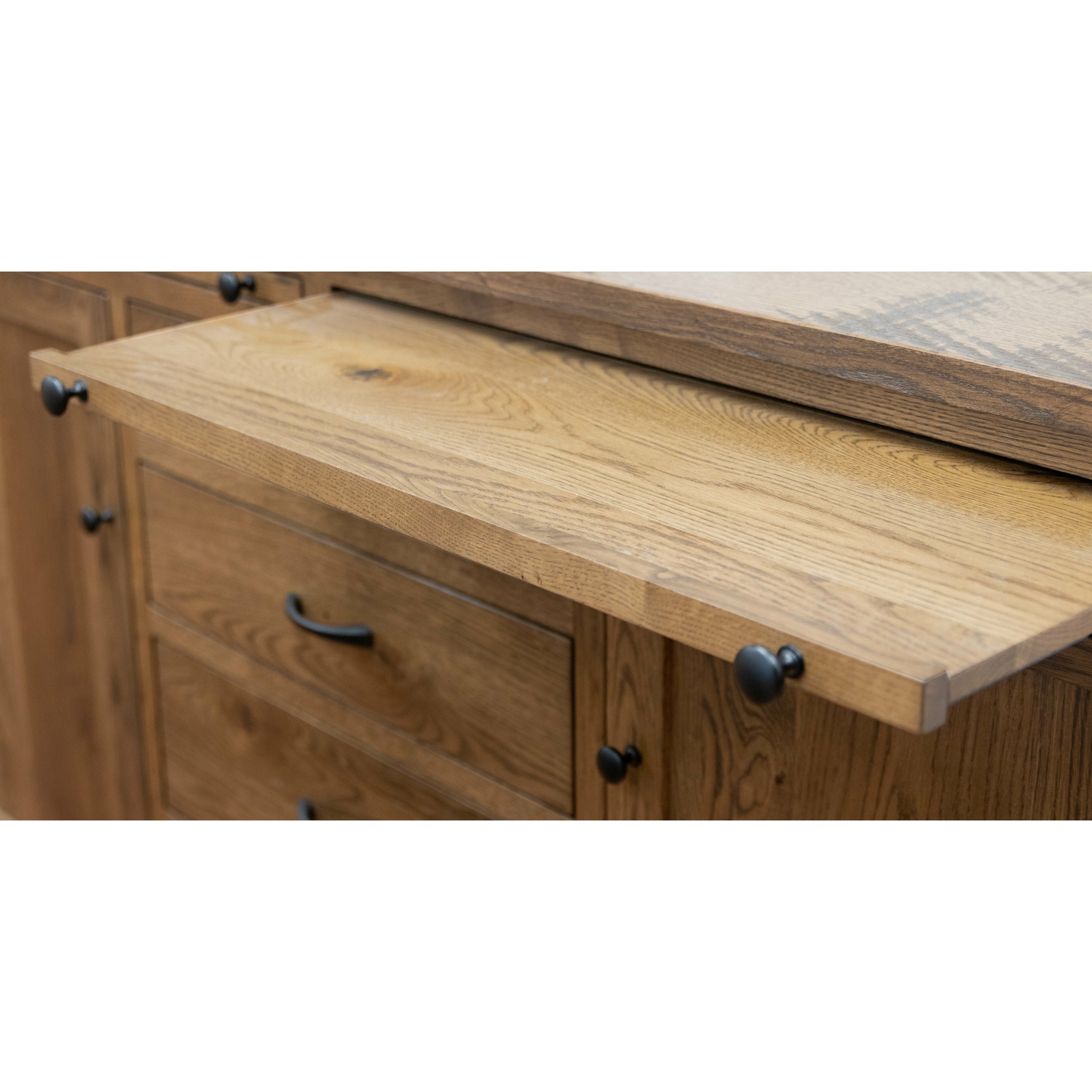 Berlin White Oak Wood Buffet - 72" | CO
