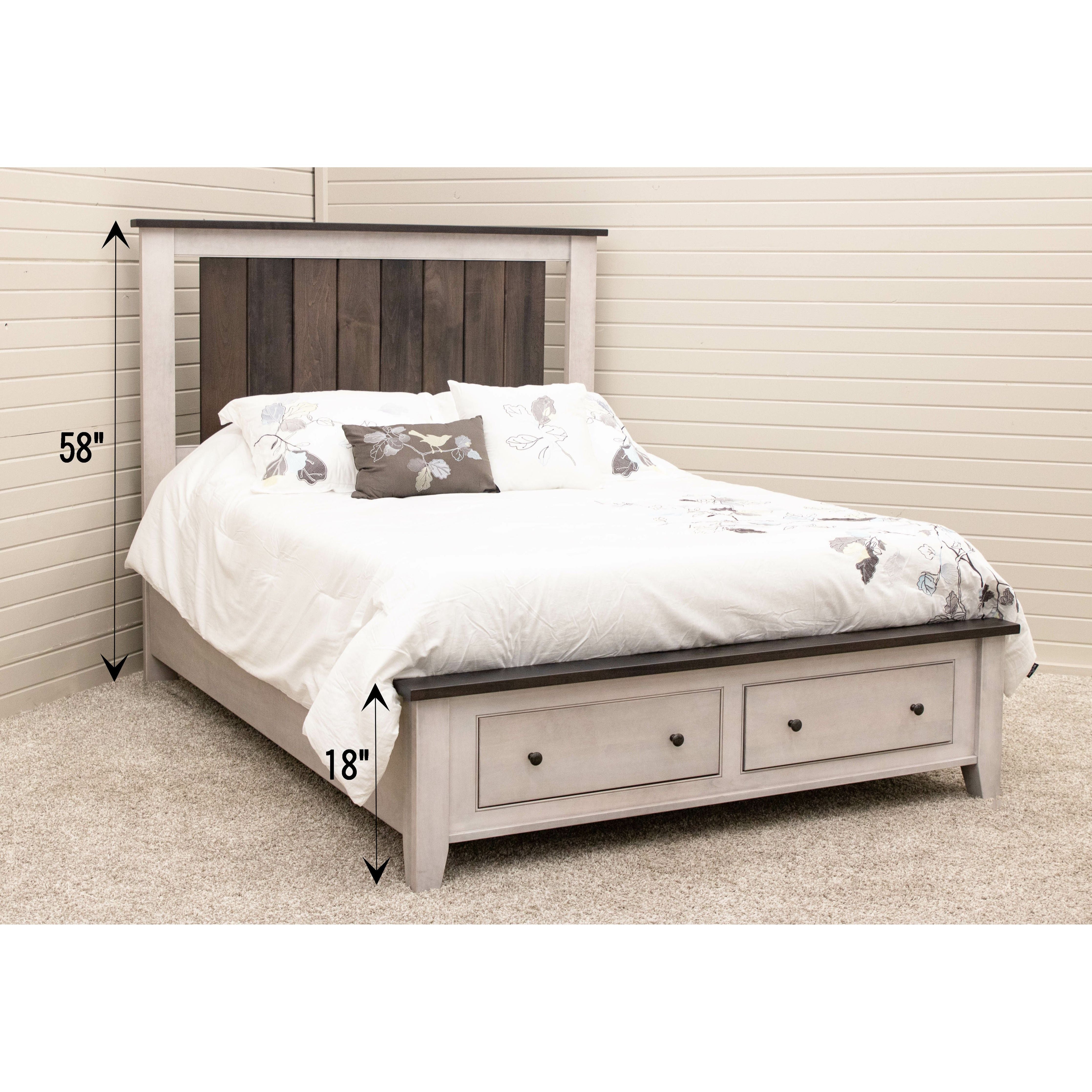 Cambria Storage Platform Bed