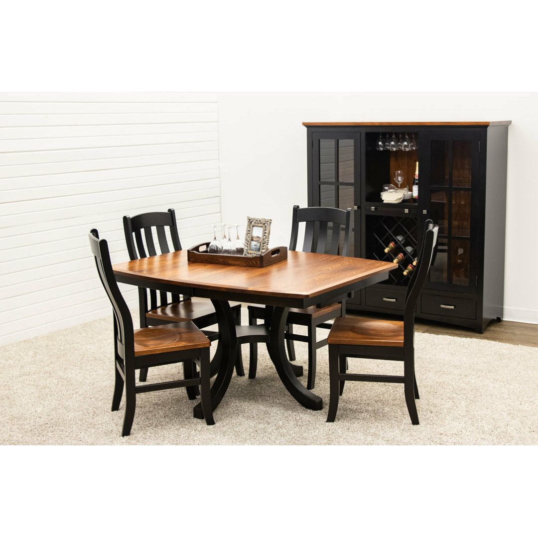 Carlisle Single Pedestal Extending Dining Table